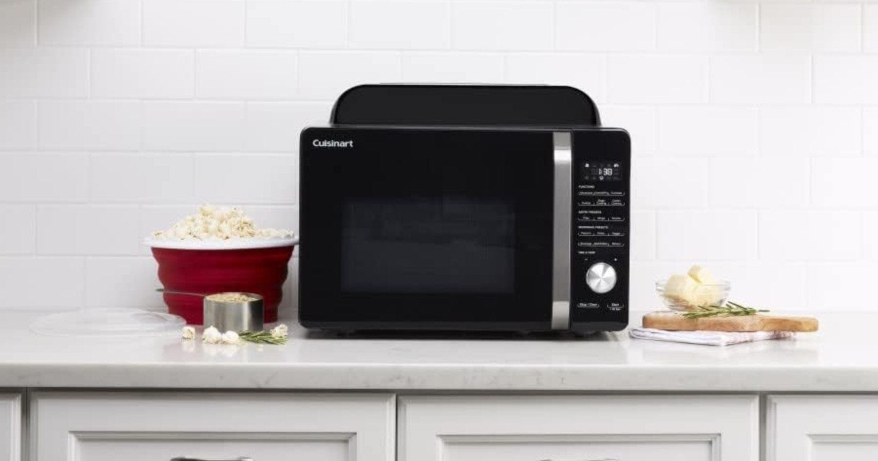 Cuisinart 3-in-1: Countertop Microwave Airfryer and Convection Oven - Certified Refurbished