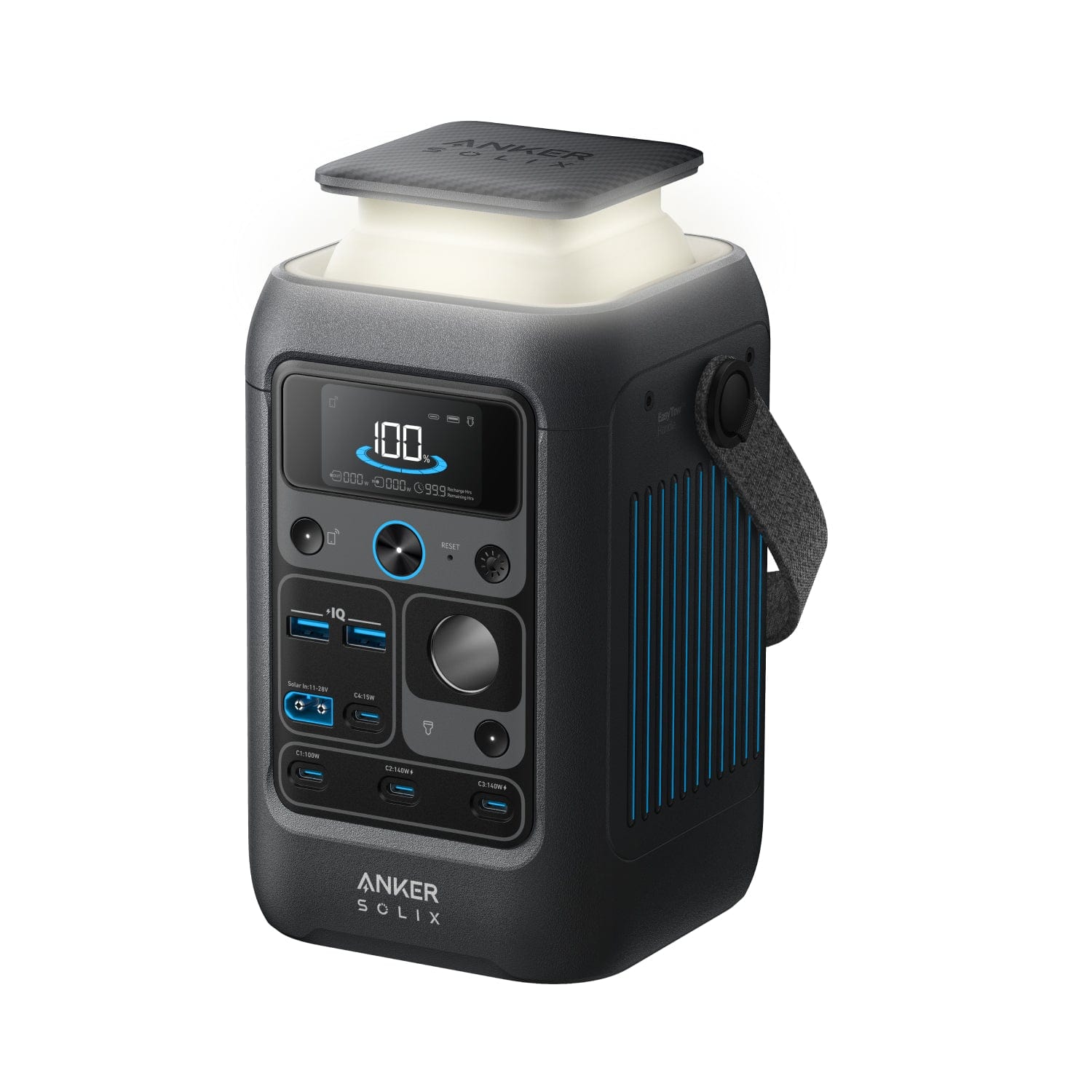 Anker SOLIX C300X (DC Only) Portable 300W Multi-Device Power Station with Strap, 90,000mAh (288Wh)