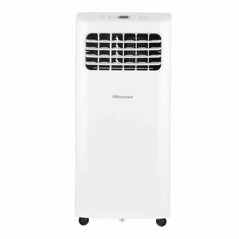 Hisense 150 sq.ft 5,000 BTU SACC / 7,000 BTU ASHRAE Cooling, Fan, Dehumidifier Portable Air Conditioner - Certified Refurbished