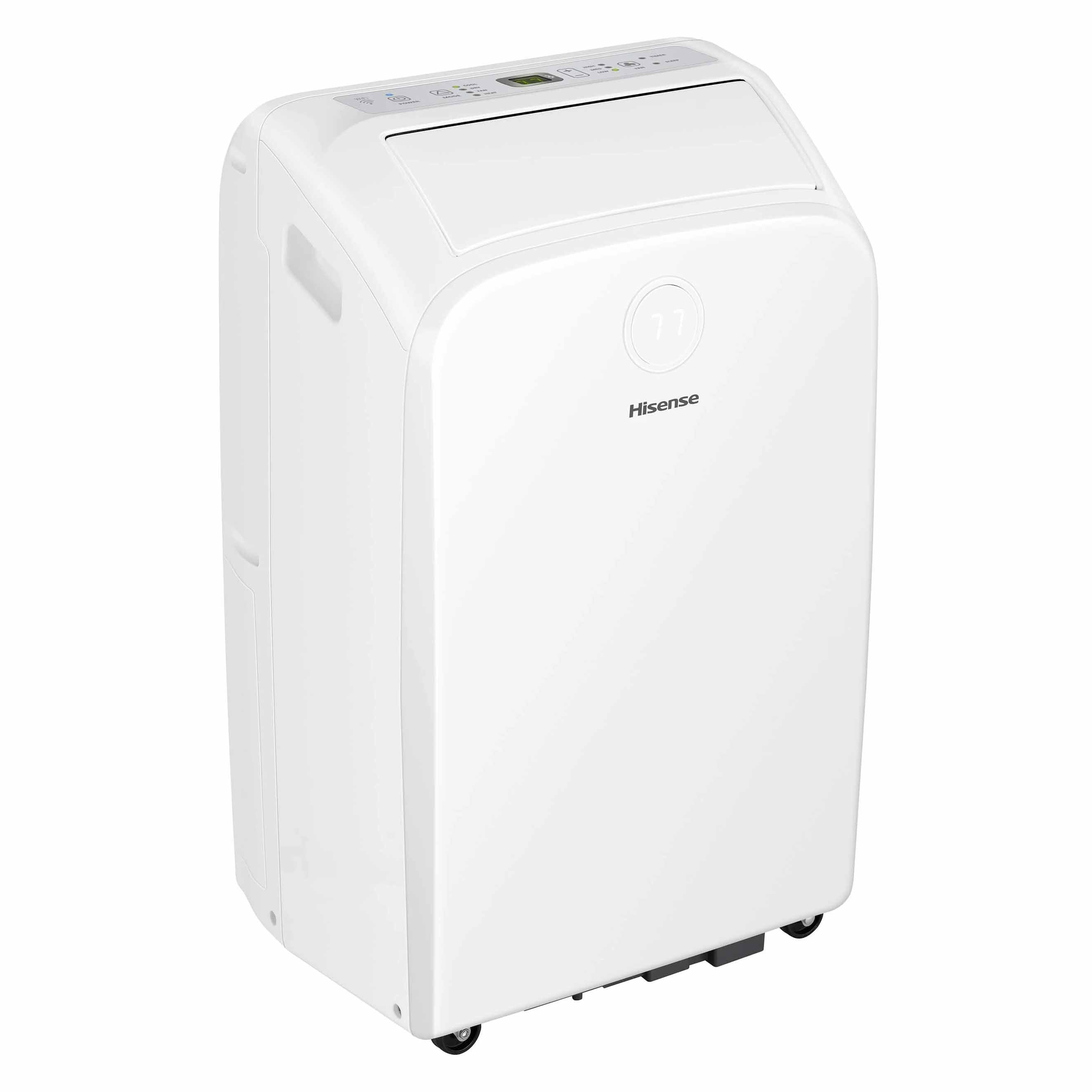 Hisense 550 sq.ft Built-in Heat and WiFi 8,000 BTU SACC Dual Hose Portable Air Conditioner - Certified Refurbished