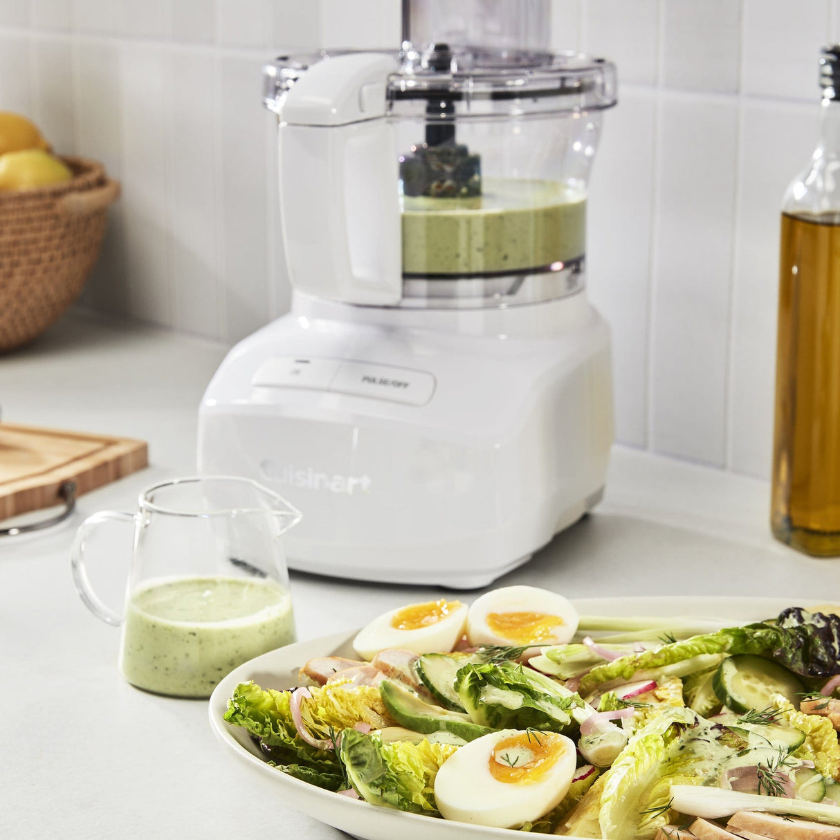 Cuisinart 7-Cup Food Processor, White
