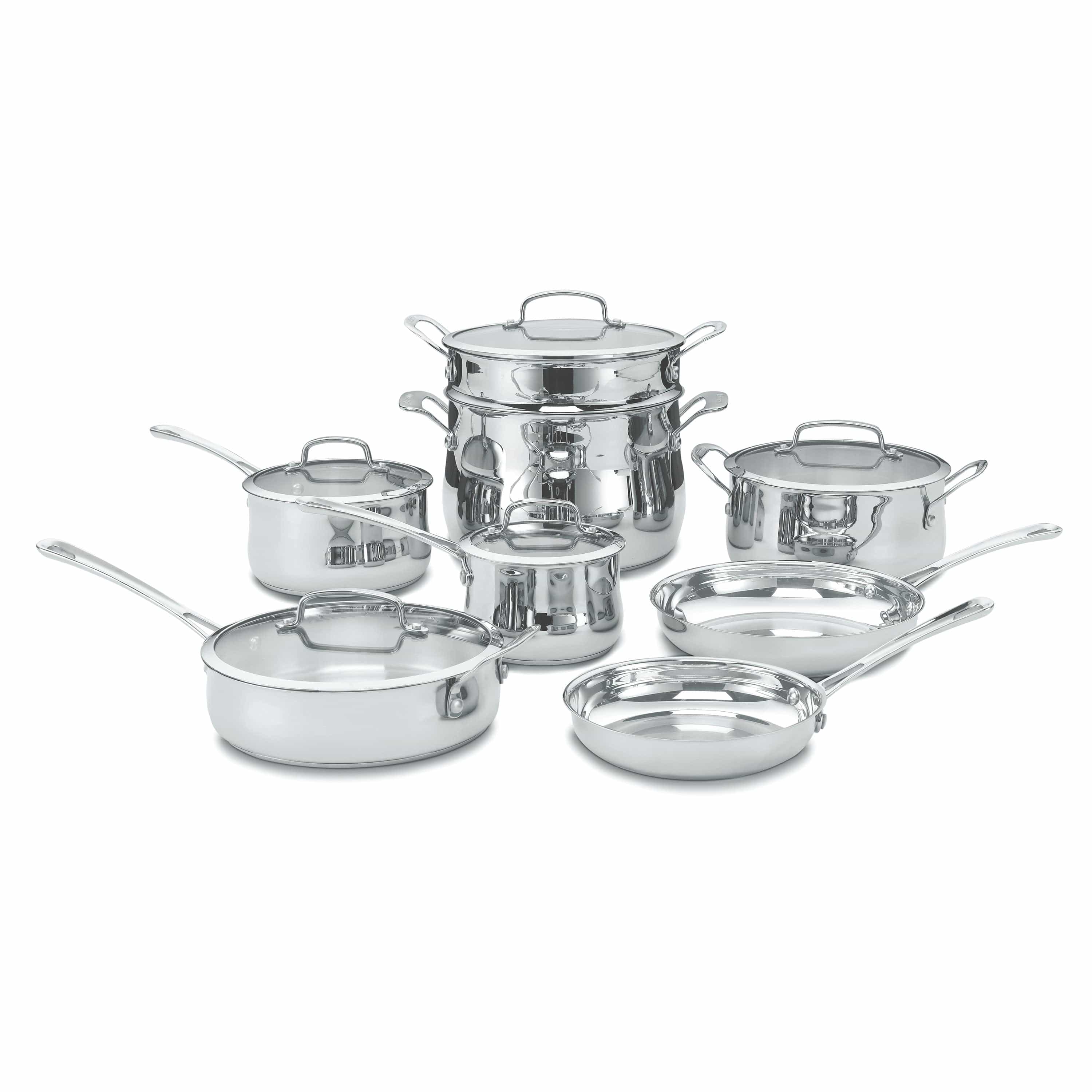 Cuisinart 13 Piece Contour Stainless Set, Silver