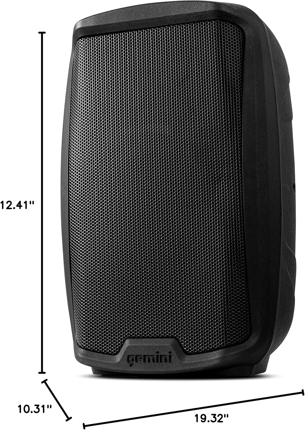Gemini Sound 10" Full-Range PA Loudspeaker, DJ Audio Speaker, 1000 Watts - Certified Refurbished