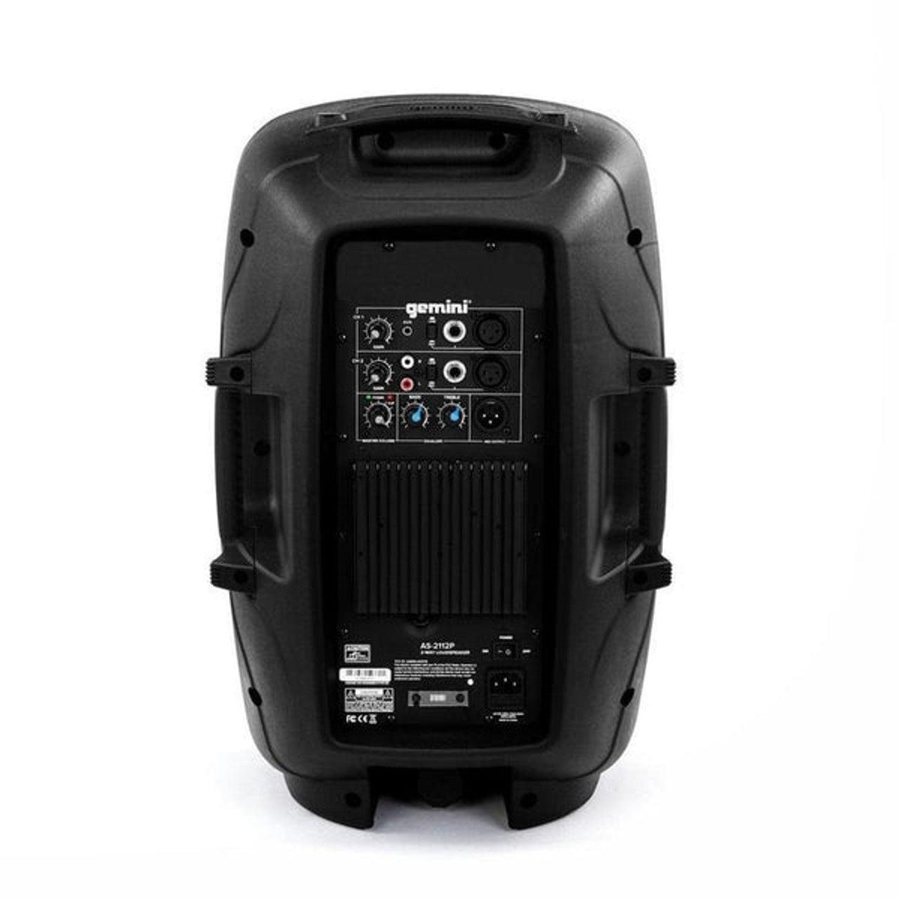 Gemini Sound 12" 2-Way Full-Range PA Loudspeaker, DJ Audio Party Speaker, 1500 Watts - Certified Refurbished