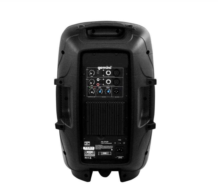Gemini Sound 15" 2-Way Full-Range PA Loudspeaker, DJ Audio Party Speaker, 2000 Watts - Certified Refurbished