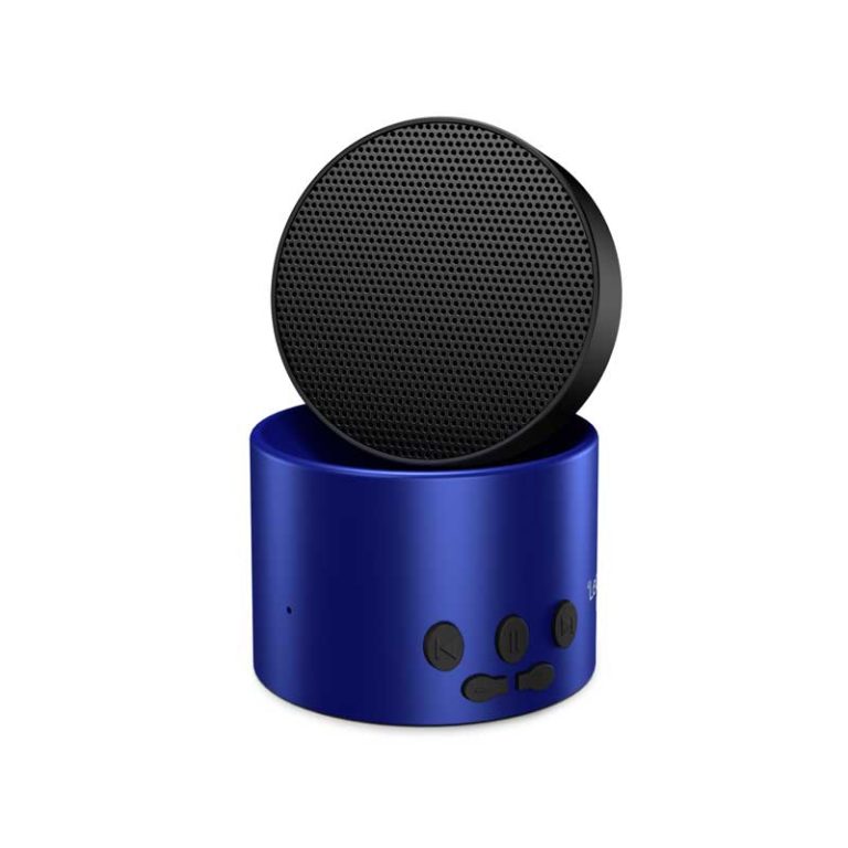 Lectrofan ASM1021-B-RB Micro2 Sleep Sound Machine & Bluetooth Speaker - Blue- Certified Refurbished