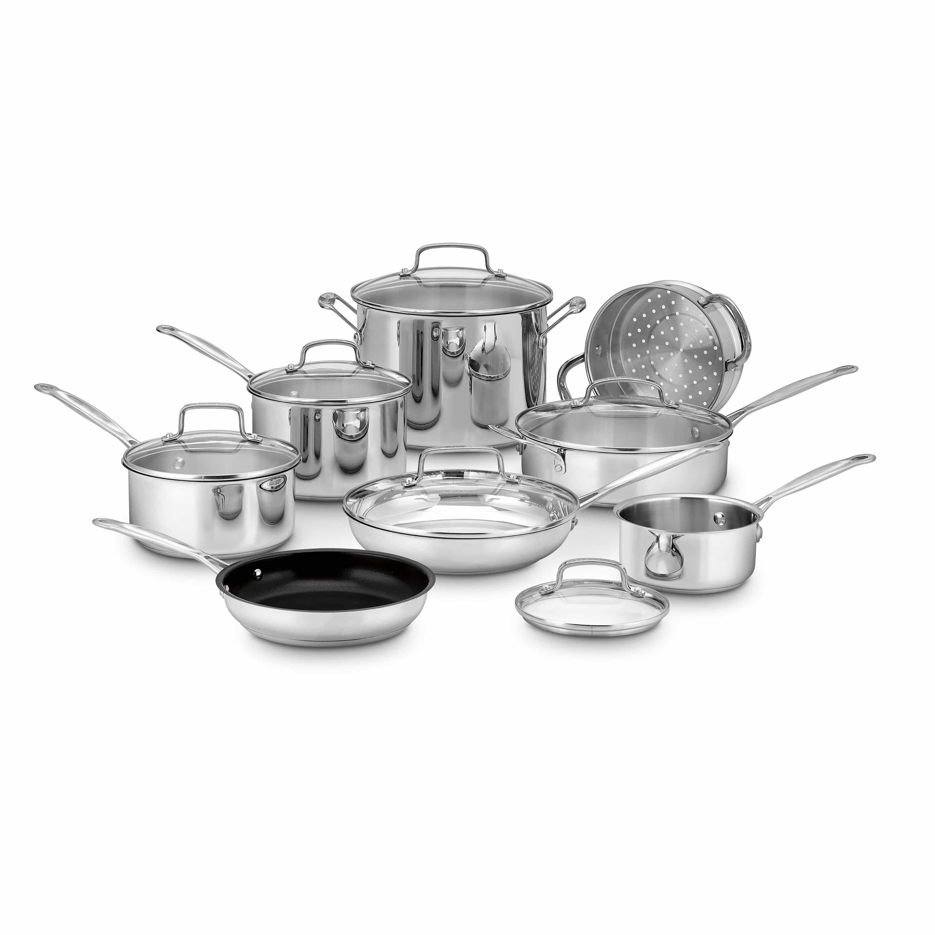 Cuisinart Chef's Classic™ Stainless 14 Piece Set, Silver