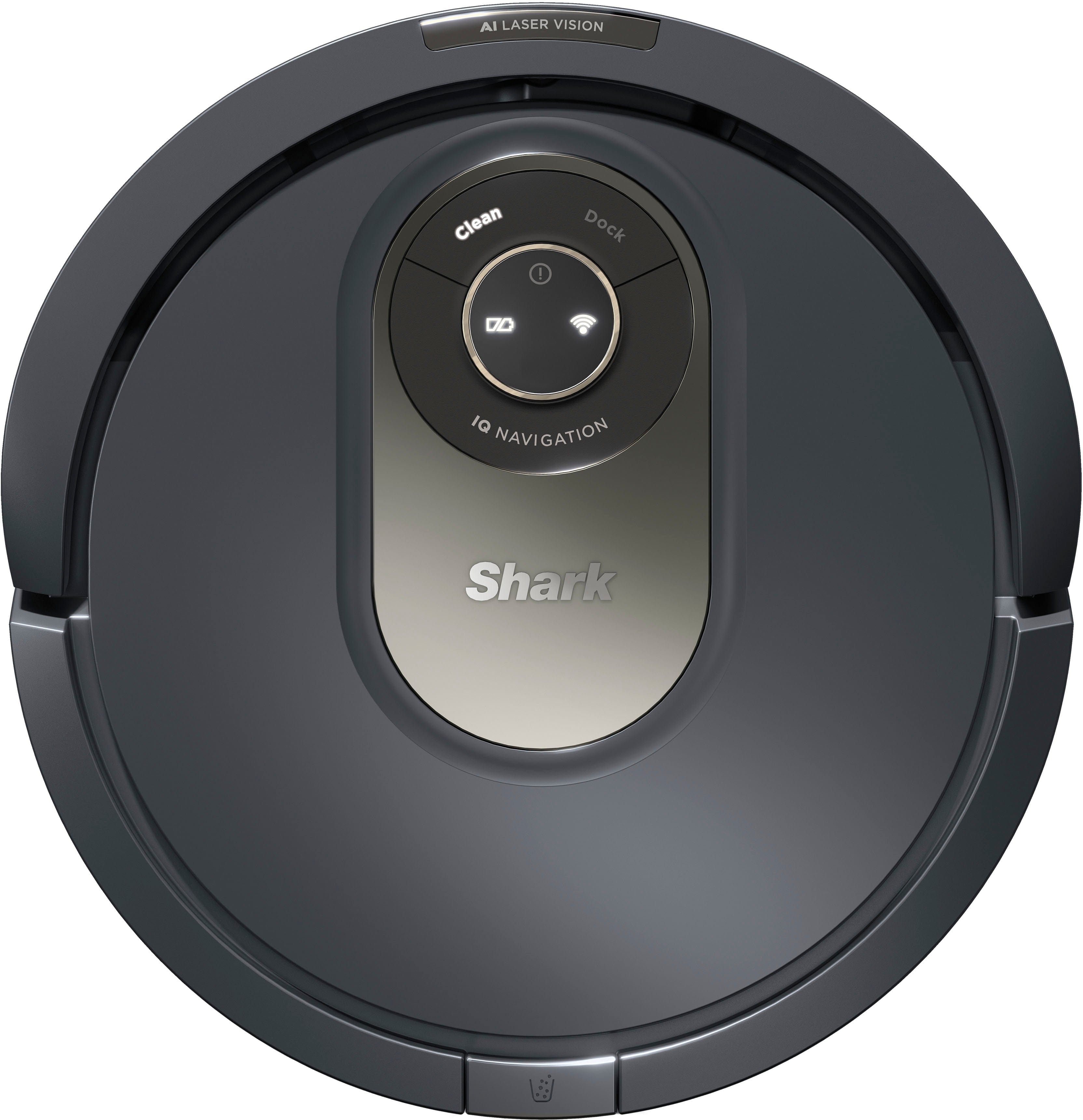 Shark LIDAR Navigation, Self-Cleaning Brushroll, Home Mapping, Perfect for Pet Hair, Works with Alexa, Wi-Fi Connected AI Robot Vacuum, Gray