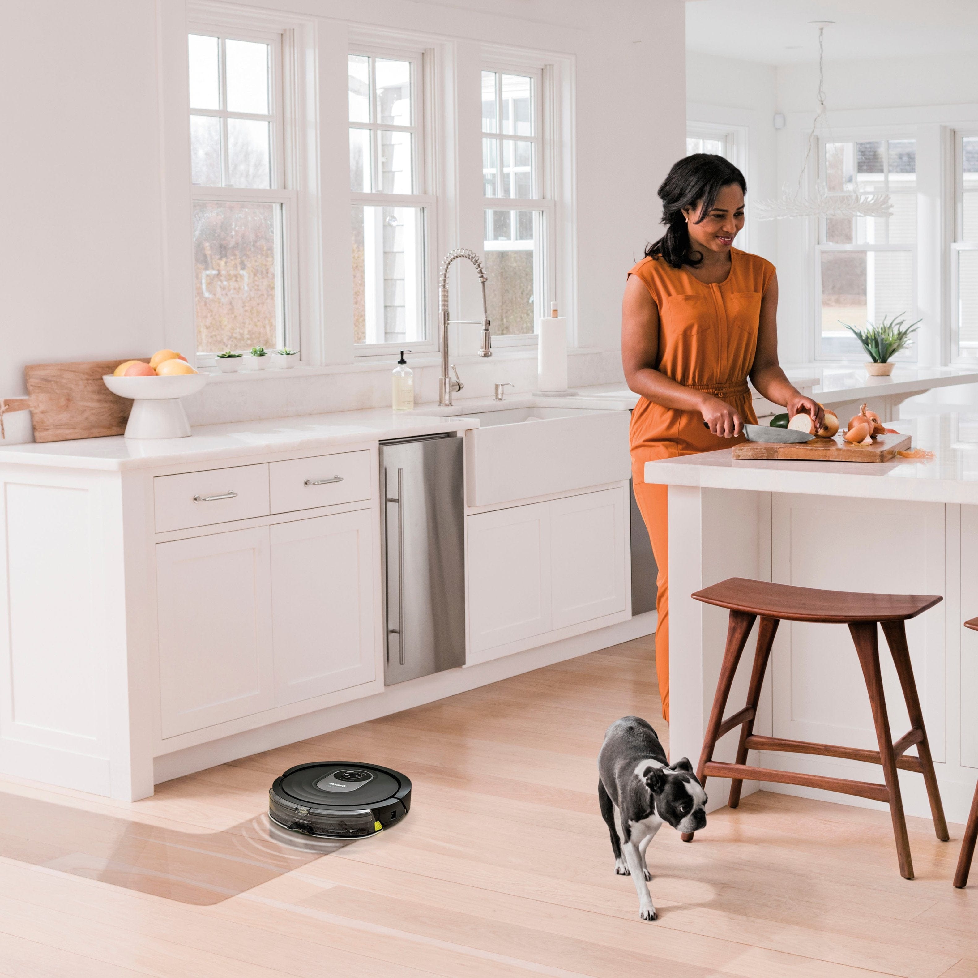 Shark 2-in-1 Robot Vacuum and Mop with Self-Cleaning Brushroll, Smart Tech