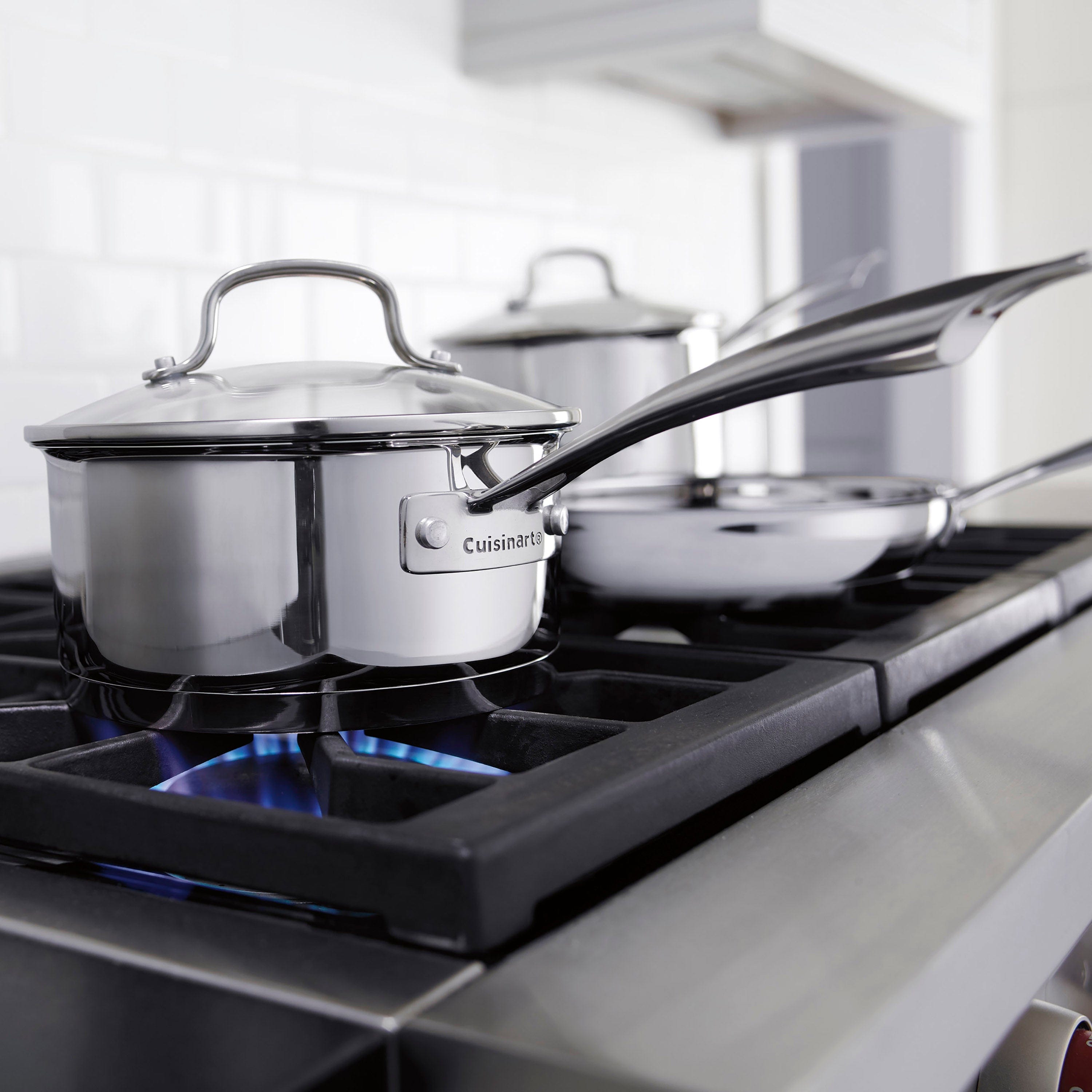 Cuisinart Professional Series™ Cookware 13 Piece Set, Silver