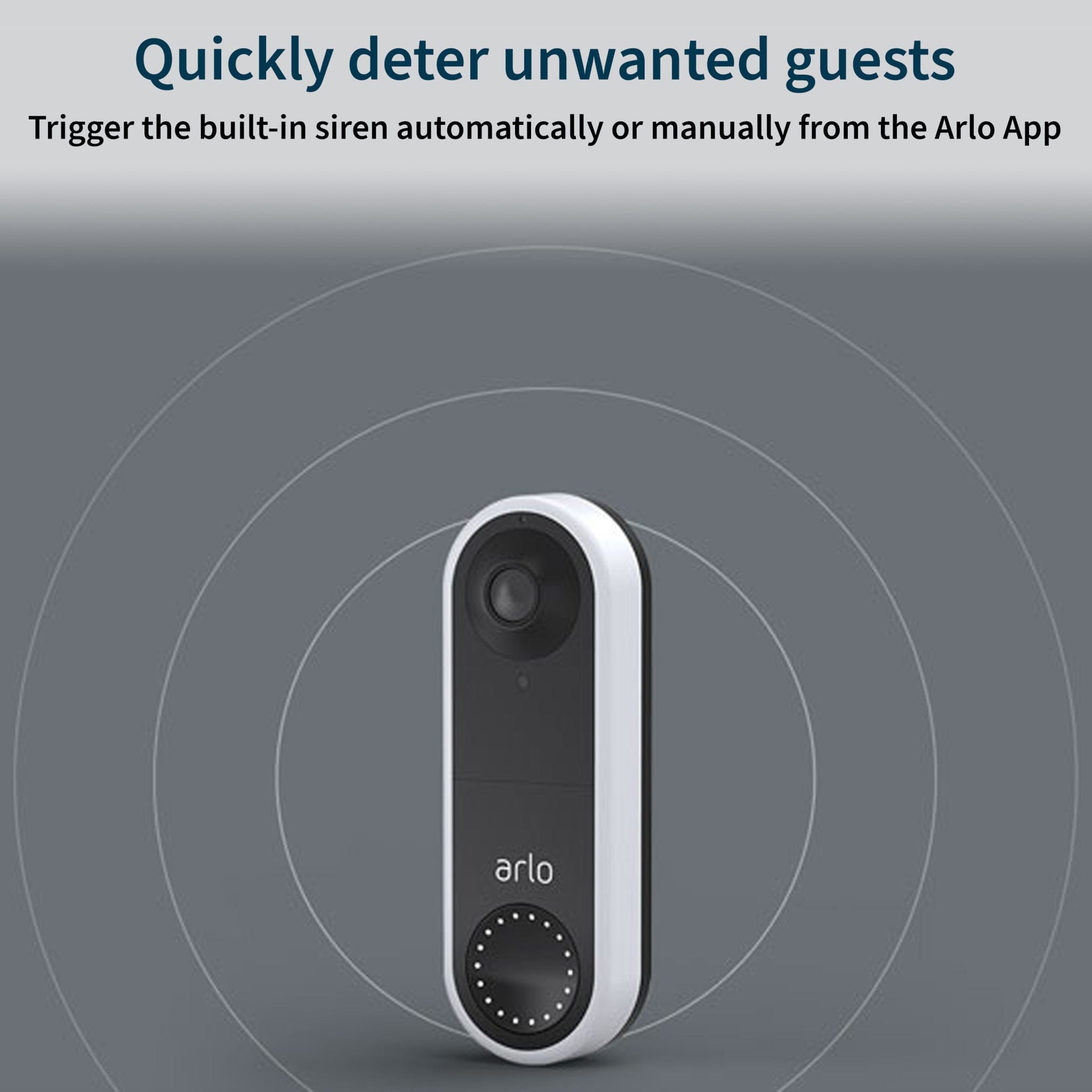 Arlo Smart Doorbell HD Video, Wired, Night Vision, Security & Surveillance - Certified Refurbished