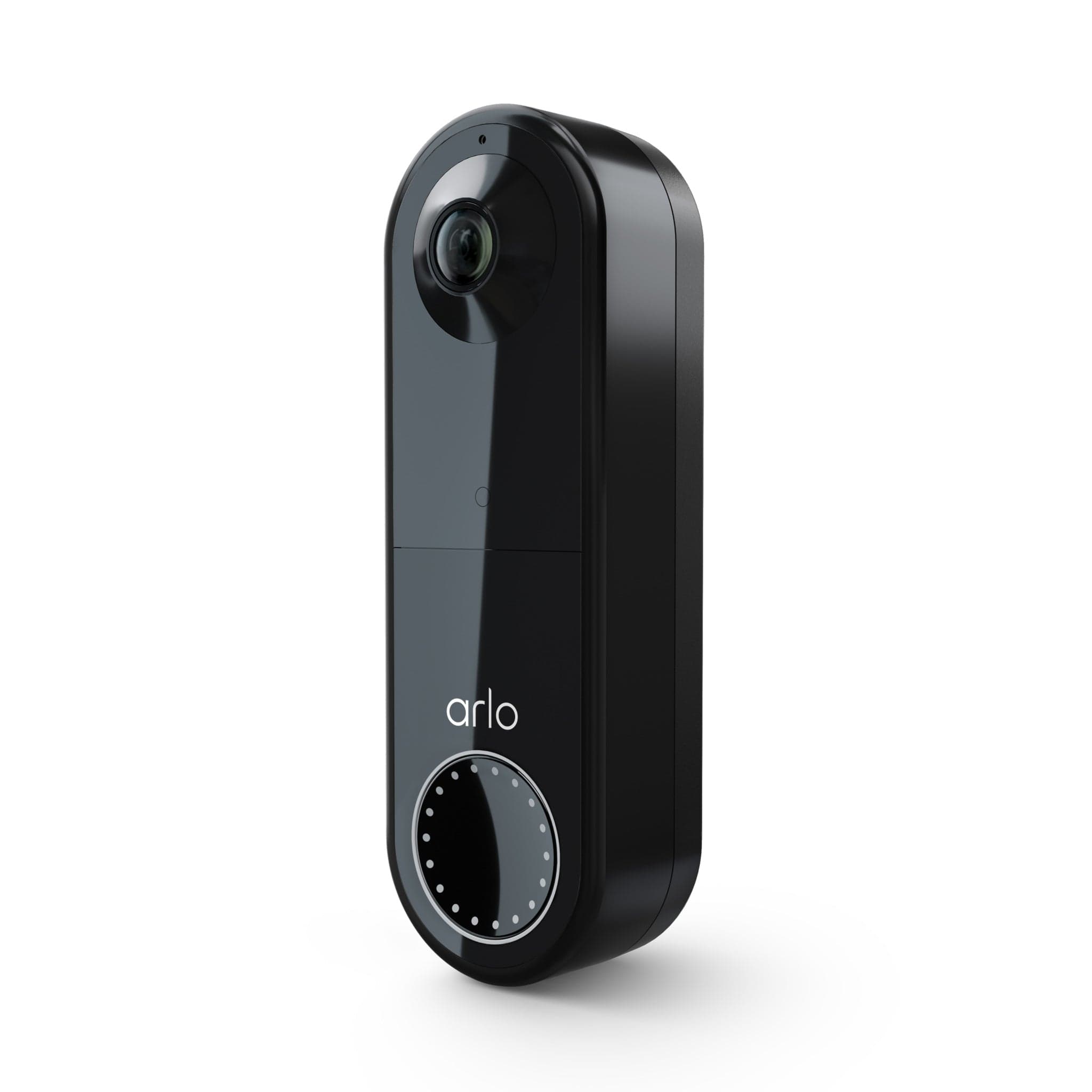 Arlo Essential Wireless Smart Video Doorbell Black - Certified Refurbished