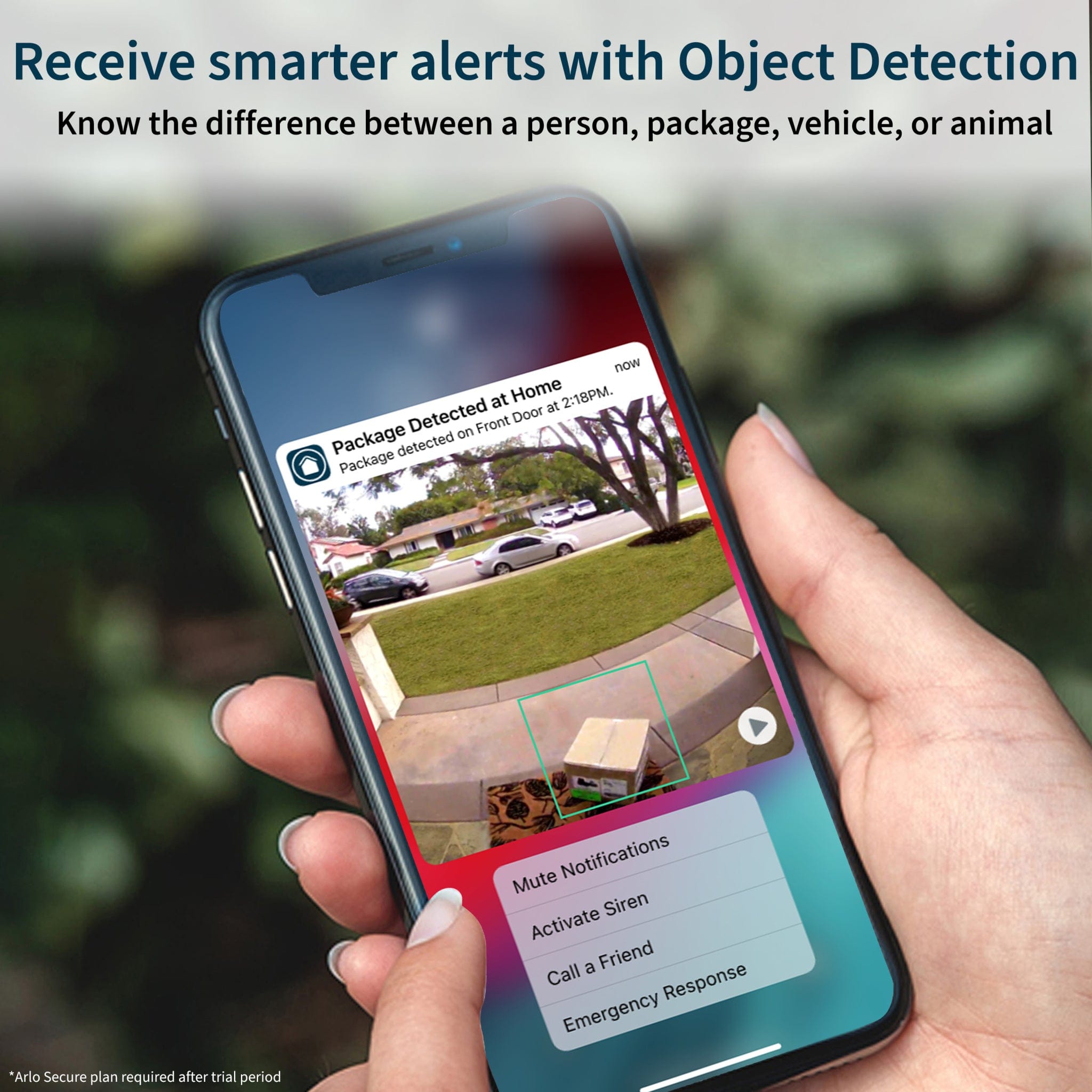 Arlo Wireless Essential Smart Video Doorbell with Night Vision - Certified Refurbished
