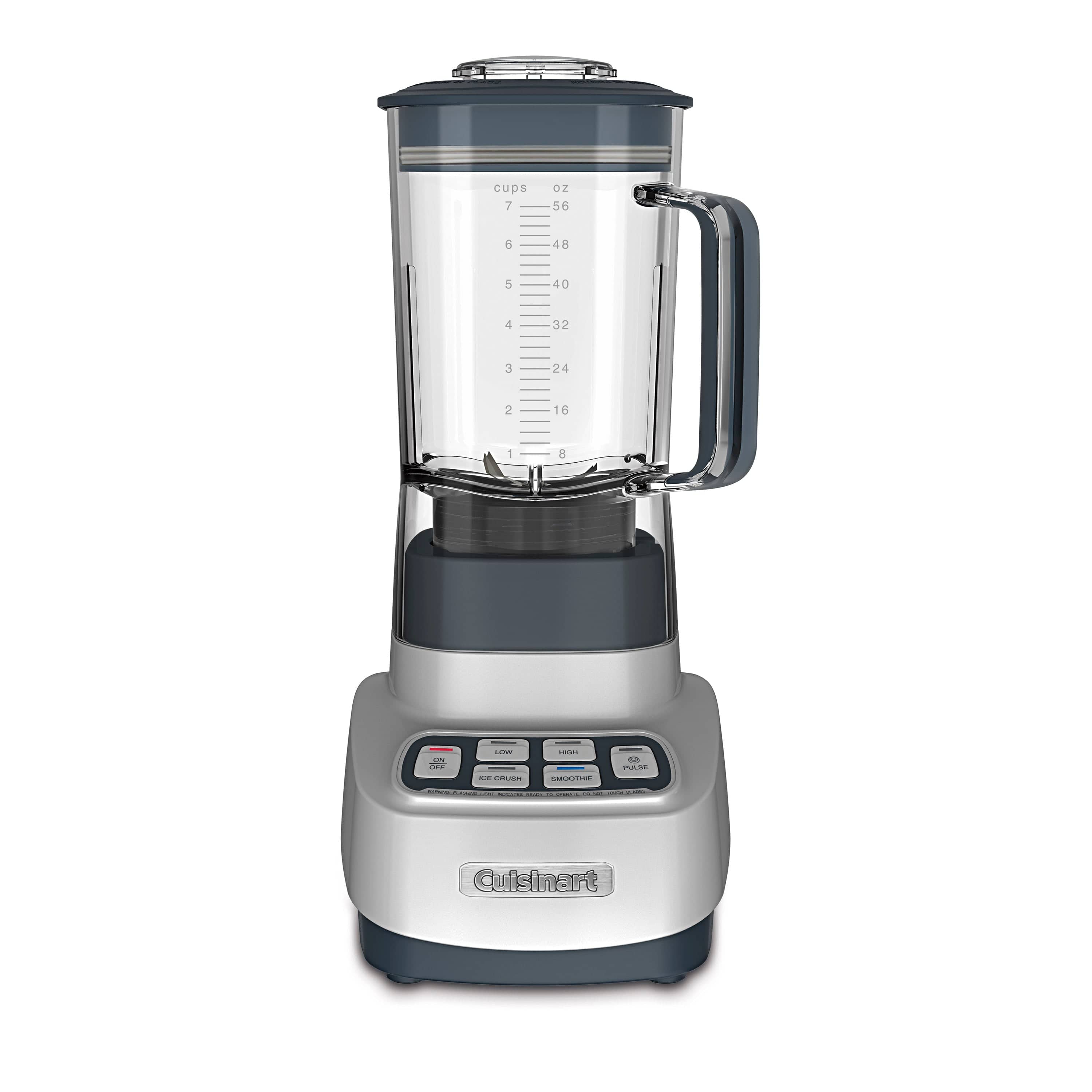 Cuisinart VELOCITY Ultra Trio 1 HP Blender/Food Processor with Travel Cups, Silver