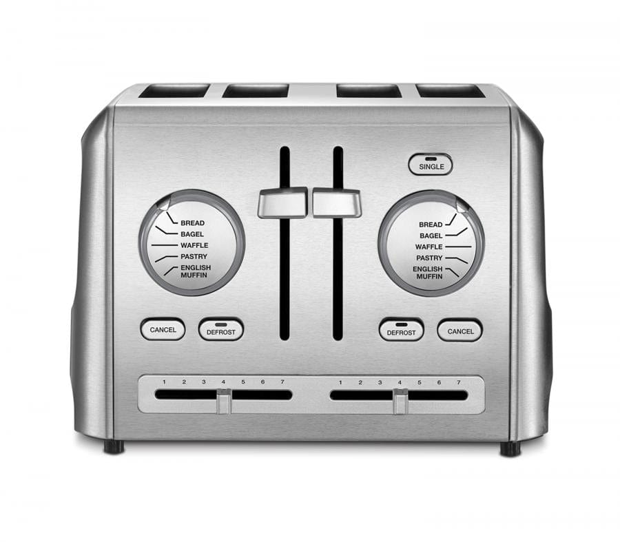 Cuisinart 4 Slice Custom Select Toaster, Silver