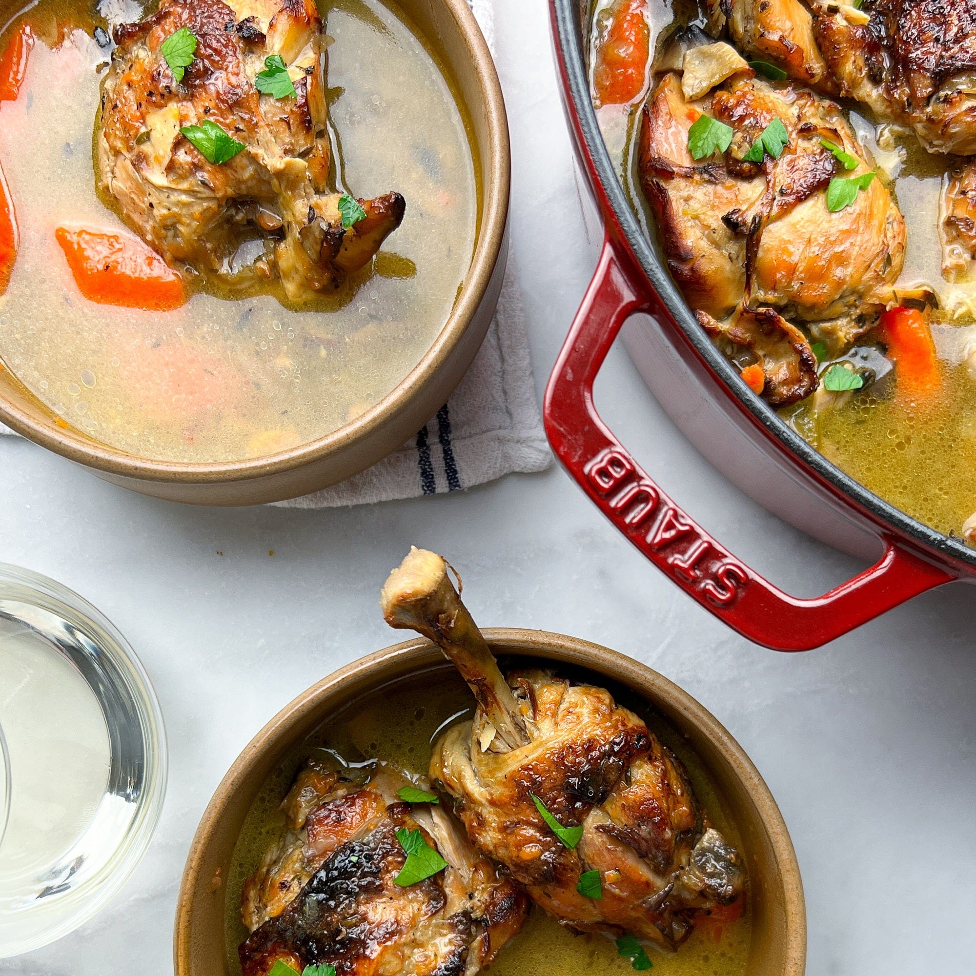 Staub Cast Iron 4-qt Round Cocotte, Dutch Oven - Cherry