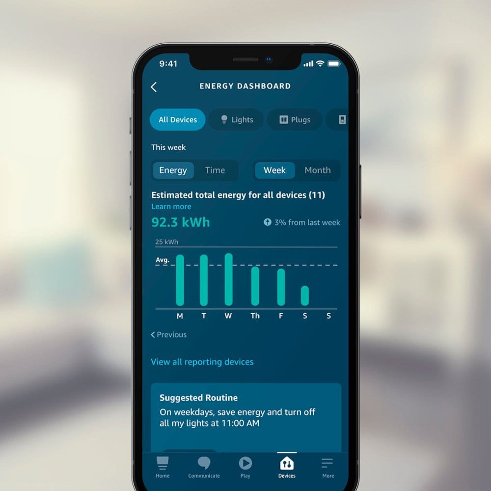 Amazon Smart Programmable Thermostat without C-Wire Adapter, White