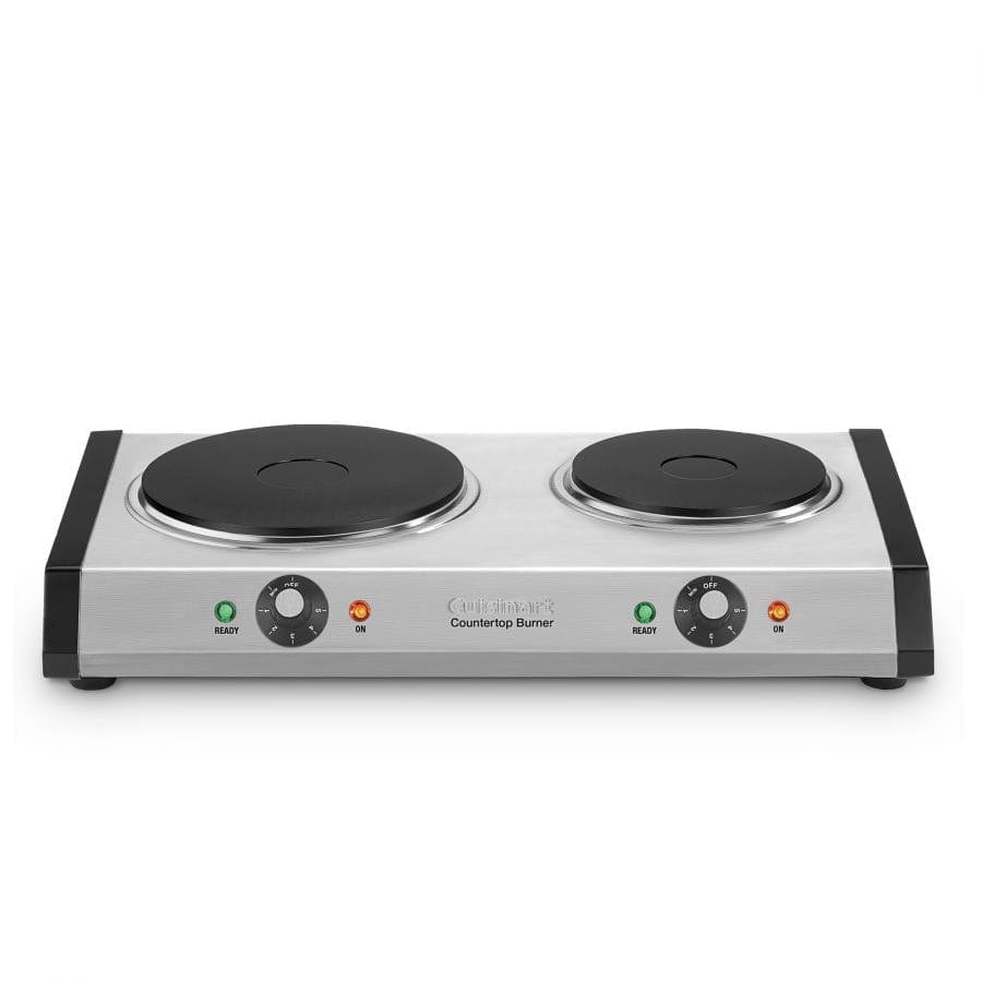 Cuisinart Countertop Double Burner, Silver