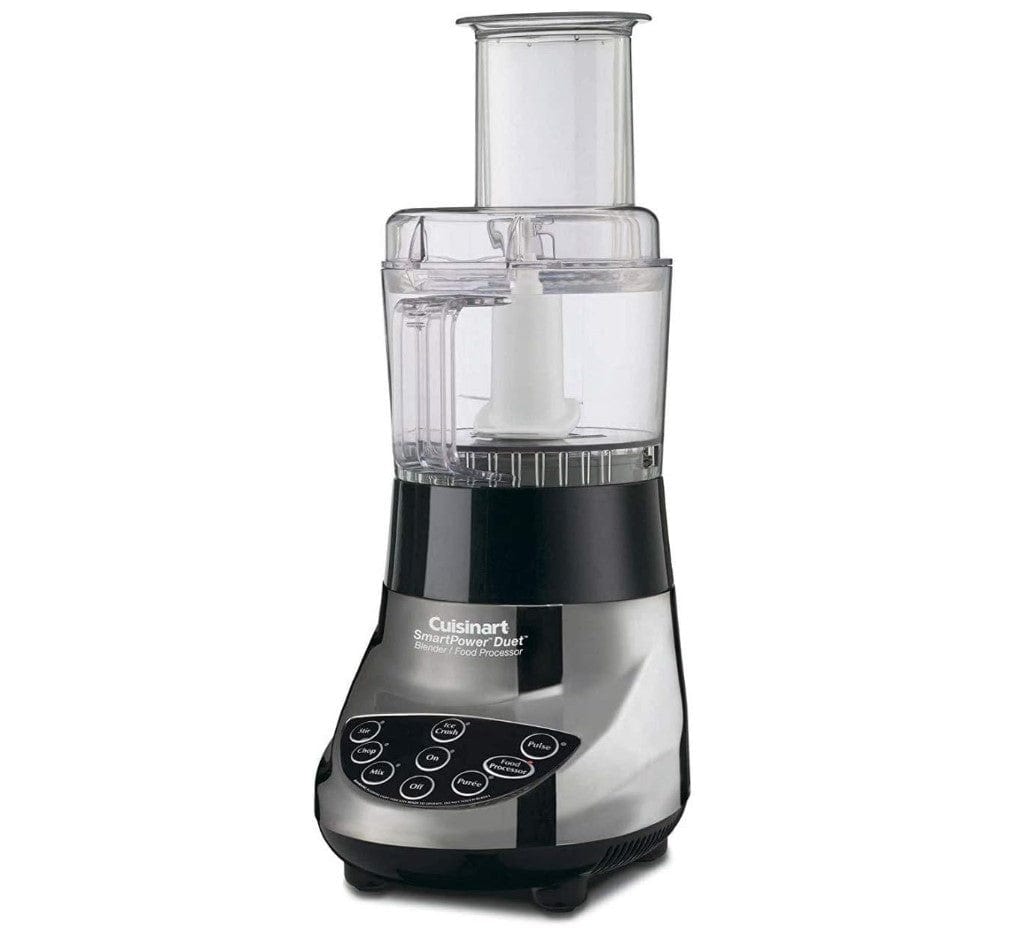 Cuisinart 3 Cup Smart Power Duet Blender/Food Processor, Brushed Chrome - Certified Refurbished