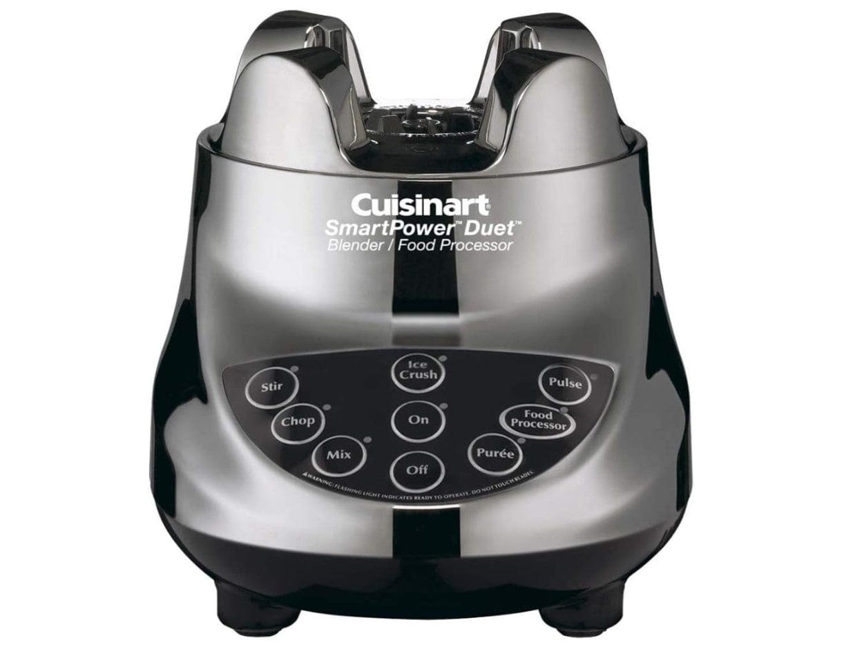 Cuisinart 3 Cup Smart Power Duet Blender/Food Processor, Brushed Chrome - Certified Refurbished