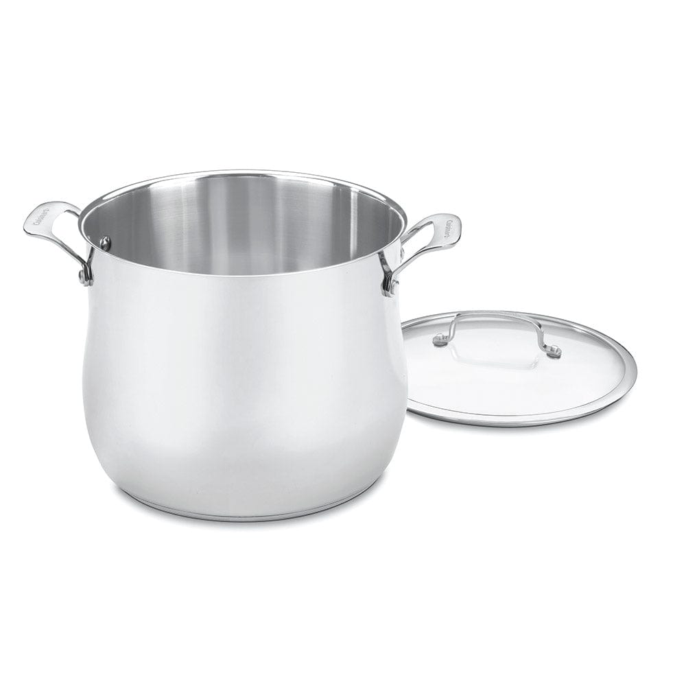 Cuisinart 12 Quart Stockpot with Cover, Silver