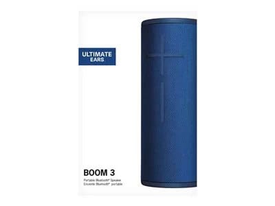 Logitech UE BOOM 3 Wireless Bluetooth Speaker Lagoon Blue - Refurbished