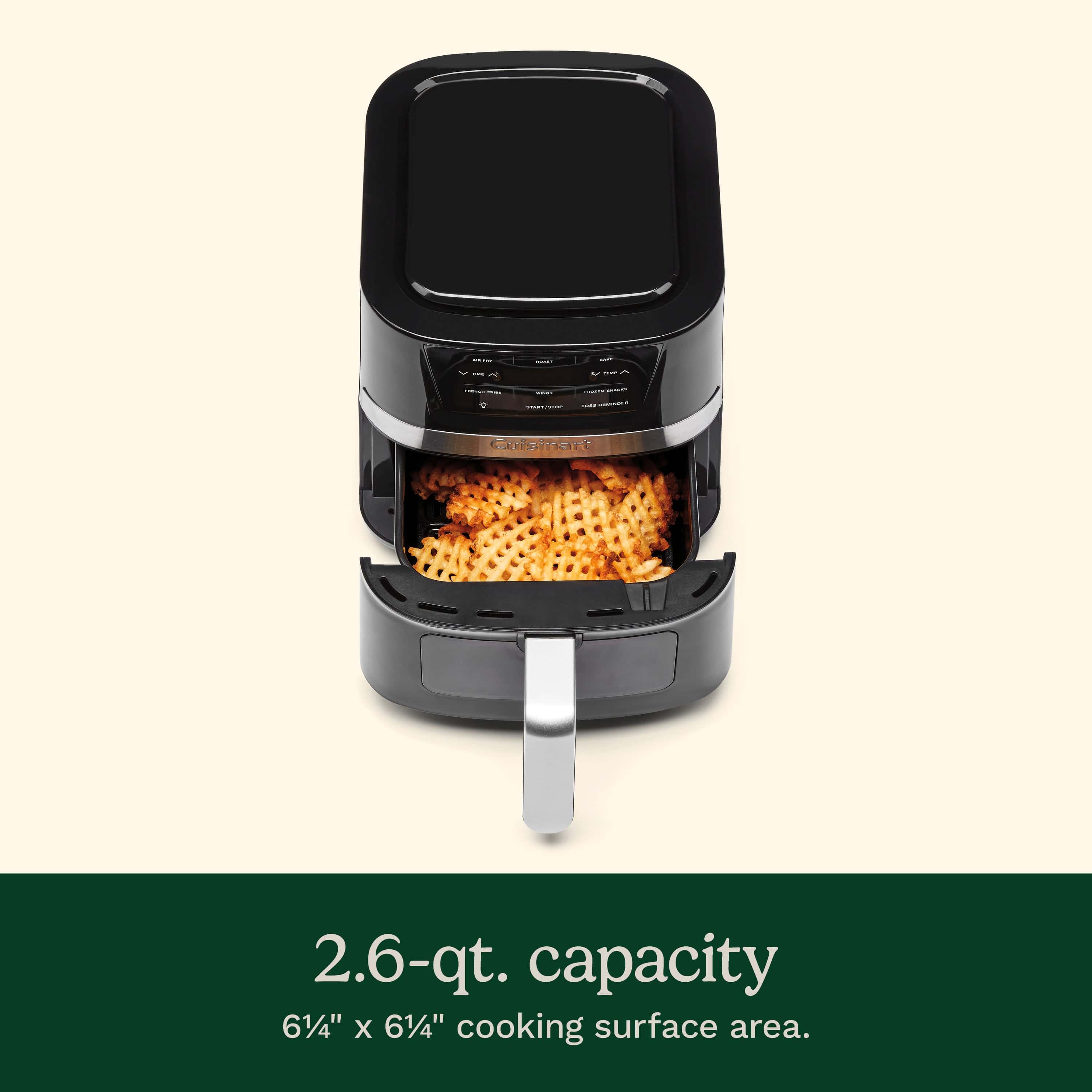 Cuisinart 2.6-qt Basket Air Fryer, Black