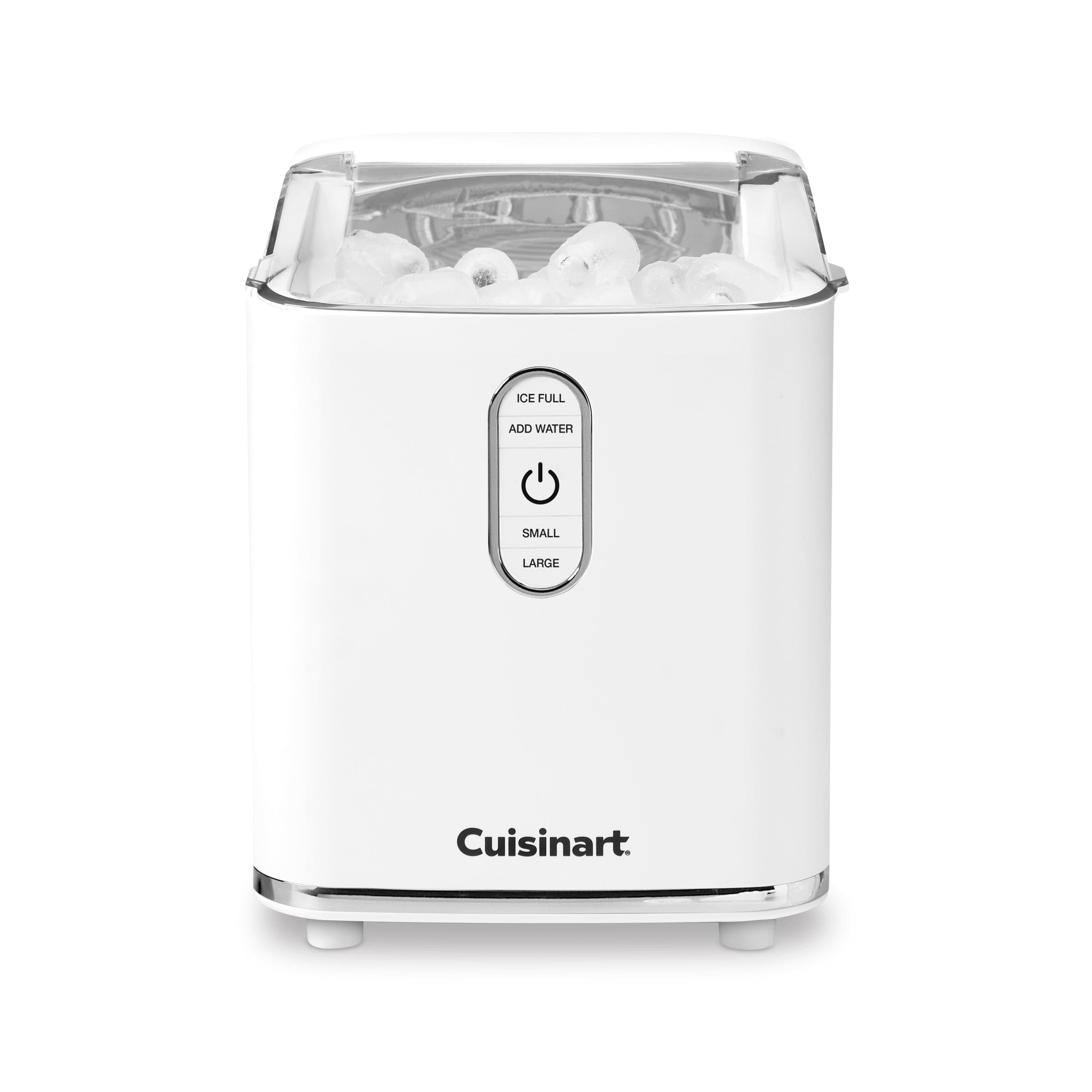 Cuisinart Compact Bullet Ice Cube Maker, White