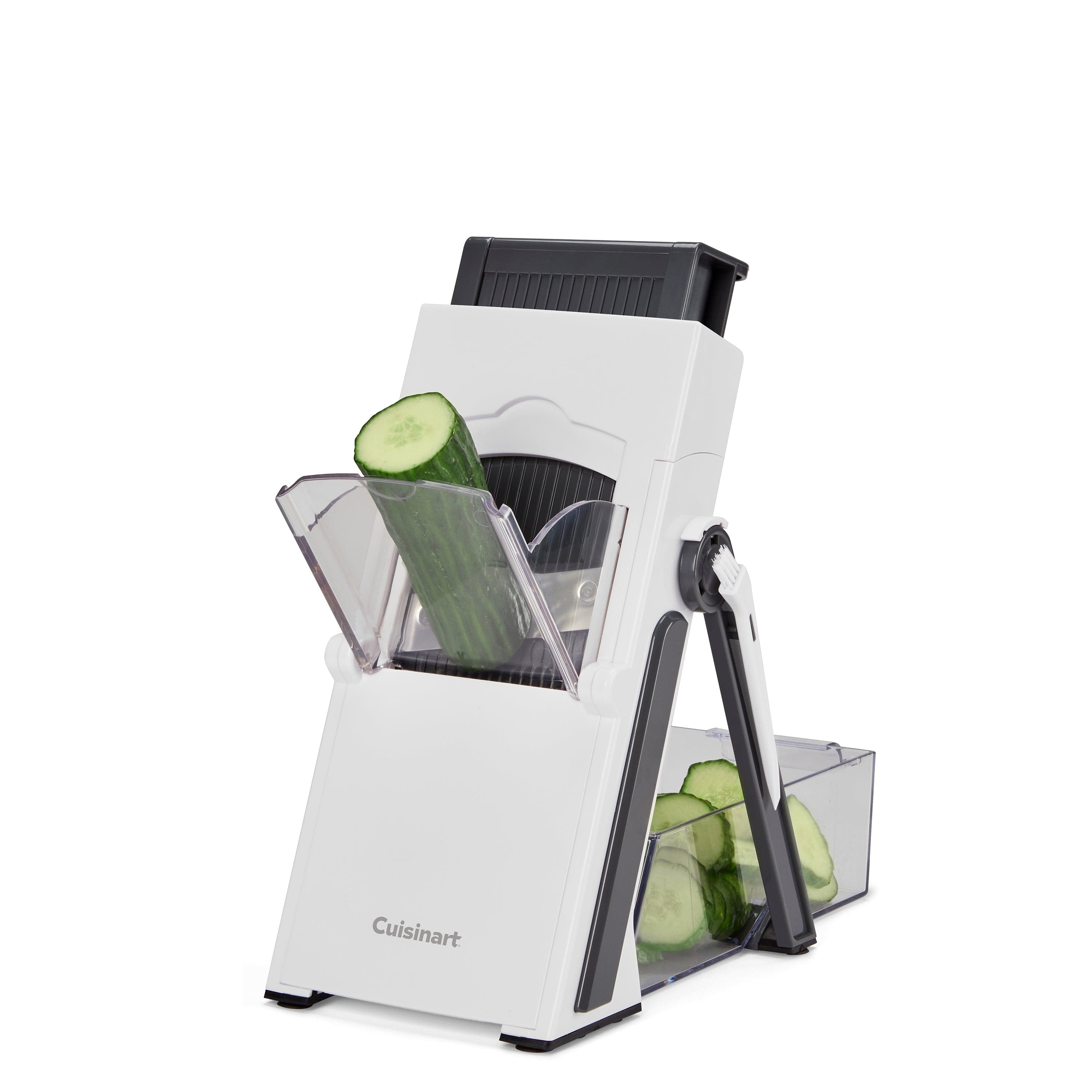 Cuisinart PrecisionSlice™ Upright Mandoline, White & Gray