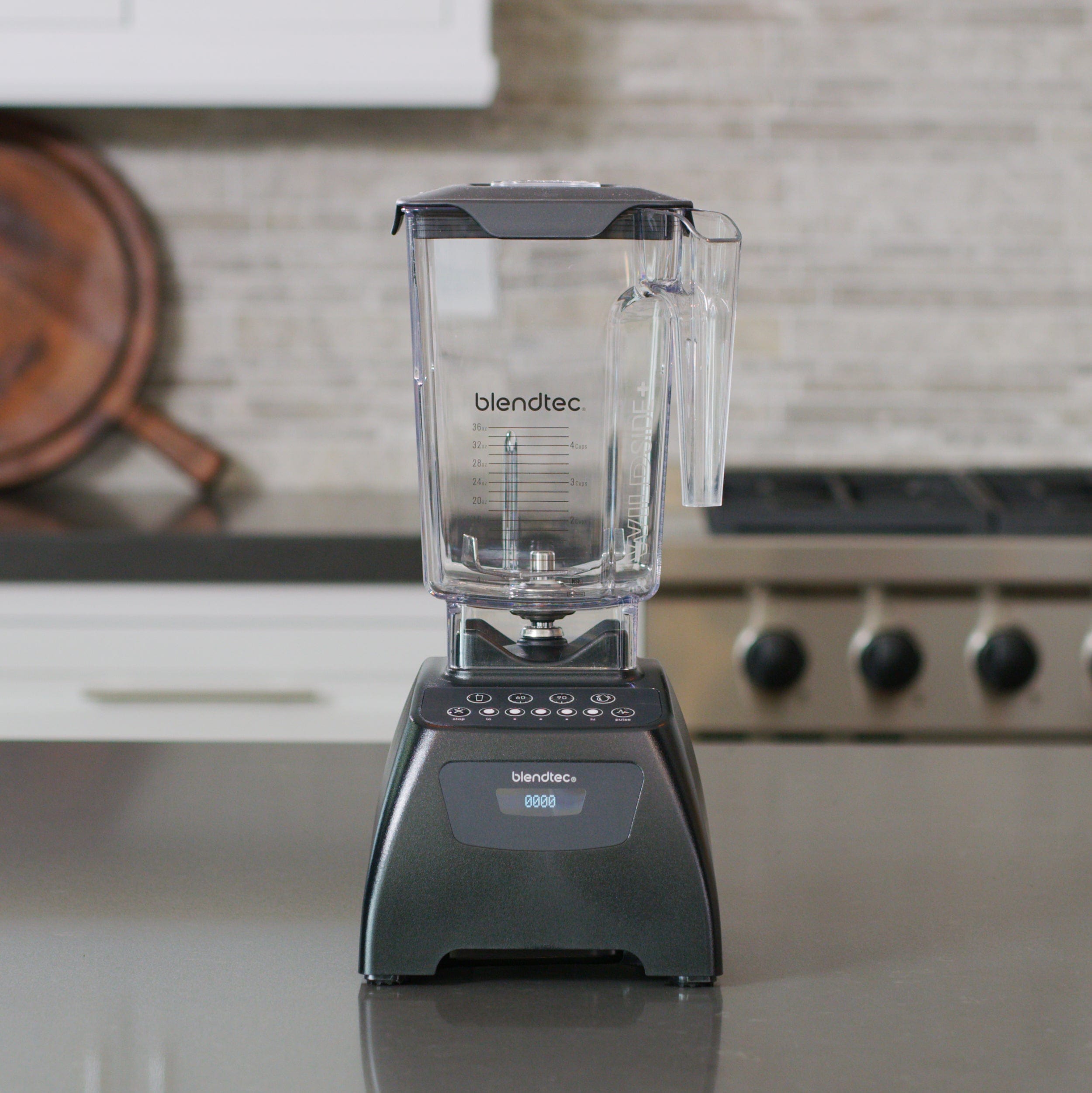 Blendtec Classic 575 Blender with 90oz WildSide+ Jar Black - Certified Refurbished