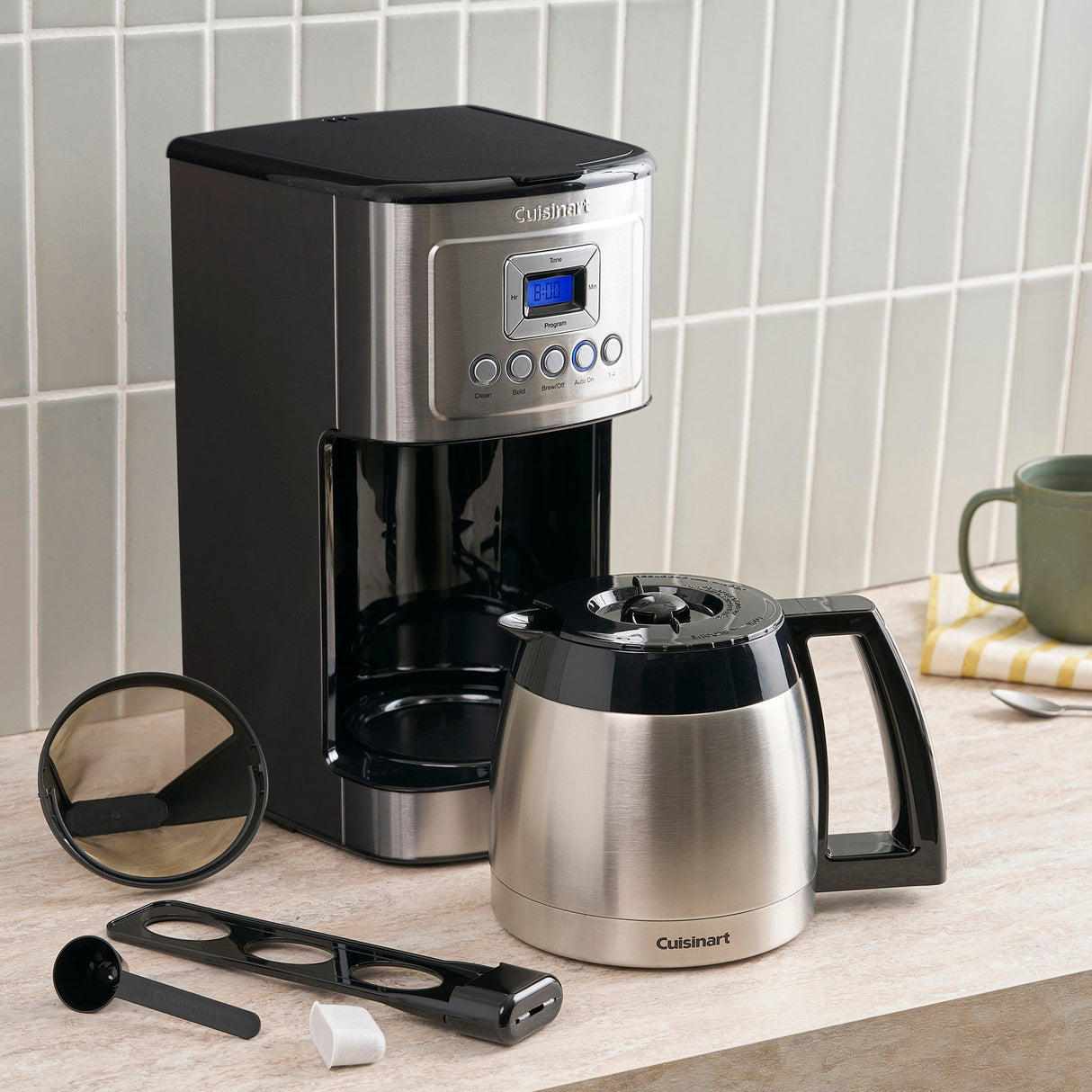 Cuisinart Programmable Thermal Coffee Maker (12 Cup), Black