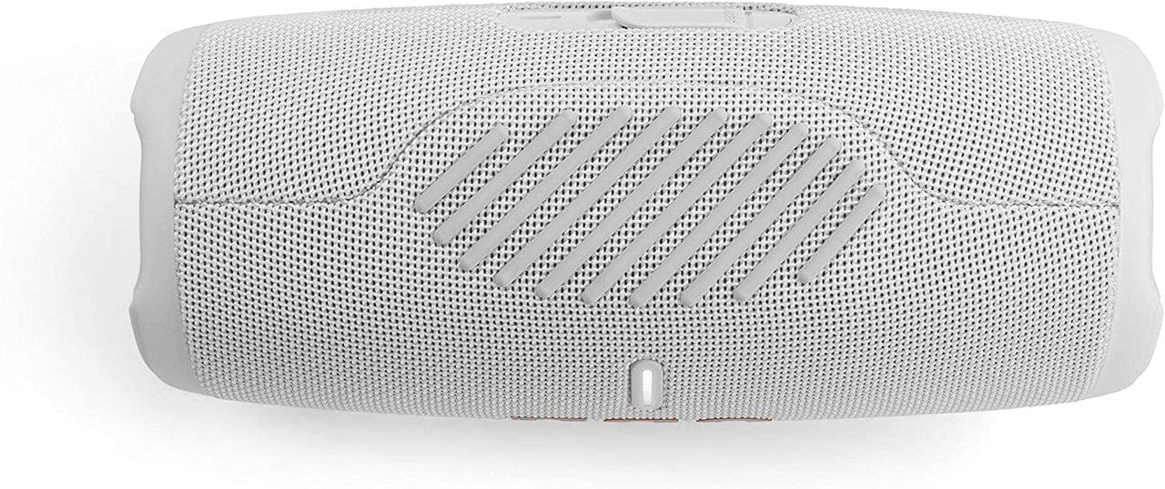 JBL Charge 5 Portable Waterproof Bluetooth Wireless Speaker, White - Certified Refurbished