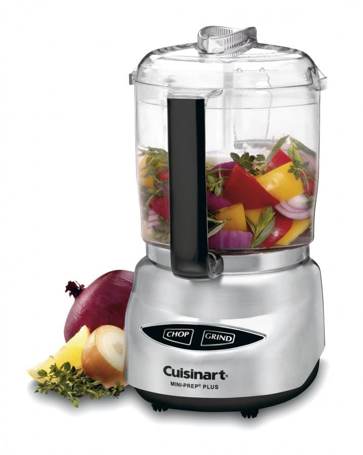 Cuisinart Mini-Prep Plus 4 Cup Food Processor, Brushed Chrome