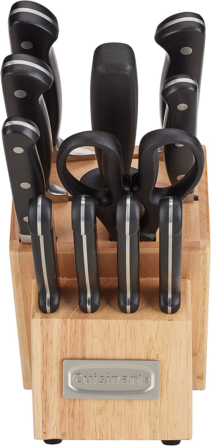 Cuisinart Classic Cutlery 12 Piece Triple Rivet Block Set