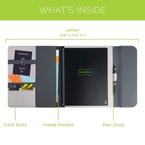 Rocketbook Capsule - Core/Fusion Letter, Gray