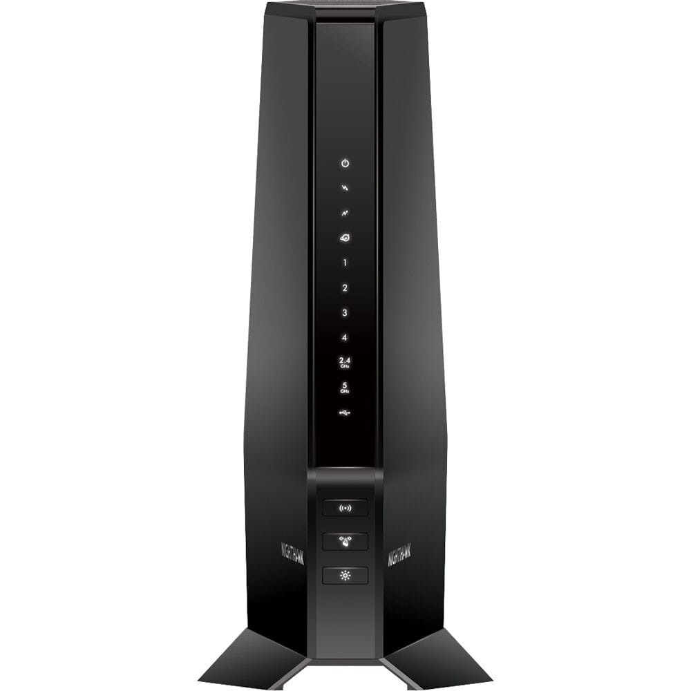 Netgear CAX30 Nighthawk AX2700 WiFi Cable Modem Router, DOCSIS 3.1 2.7Gbps Two-in-One Cable Modem + WiFi 6 Router - Certified Refurbished