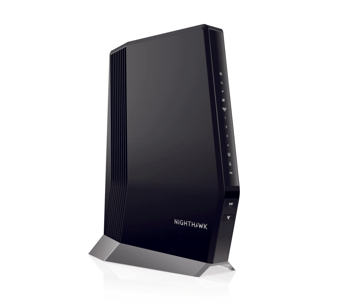 Netgear Nighthawk CAX80 AX8 8-Stream DOCSIS 3.1 Cable Modem Router, WiFi 6, Up to 6Gbps Speed, Black