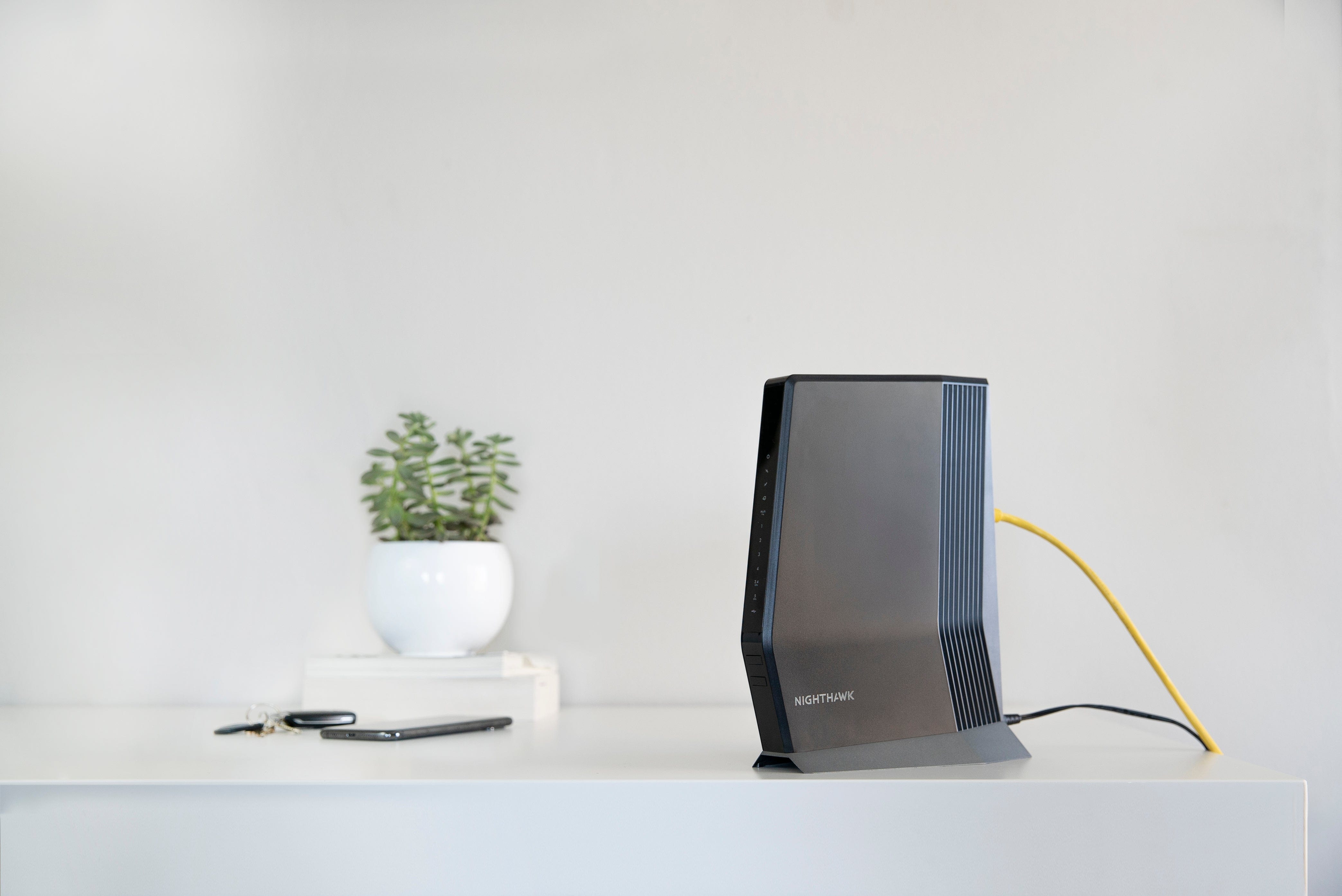 Netgear Nighthawk CAX80 AX8 8-Stream DOCSIS 3.1 Cable Modem Router, WiFi 6, Up to 6Gbps Speed, Black