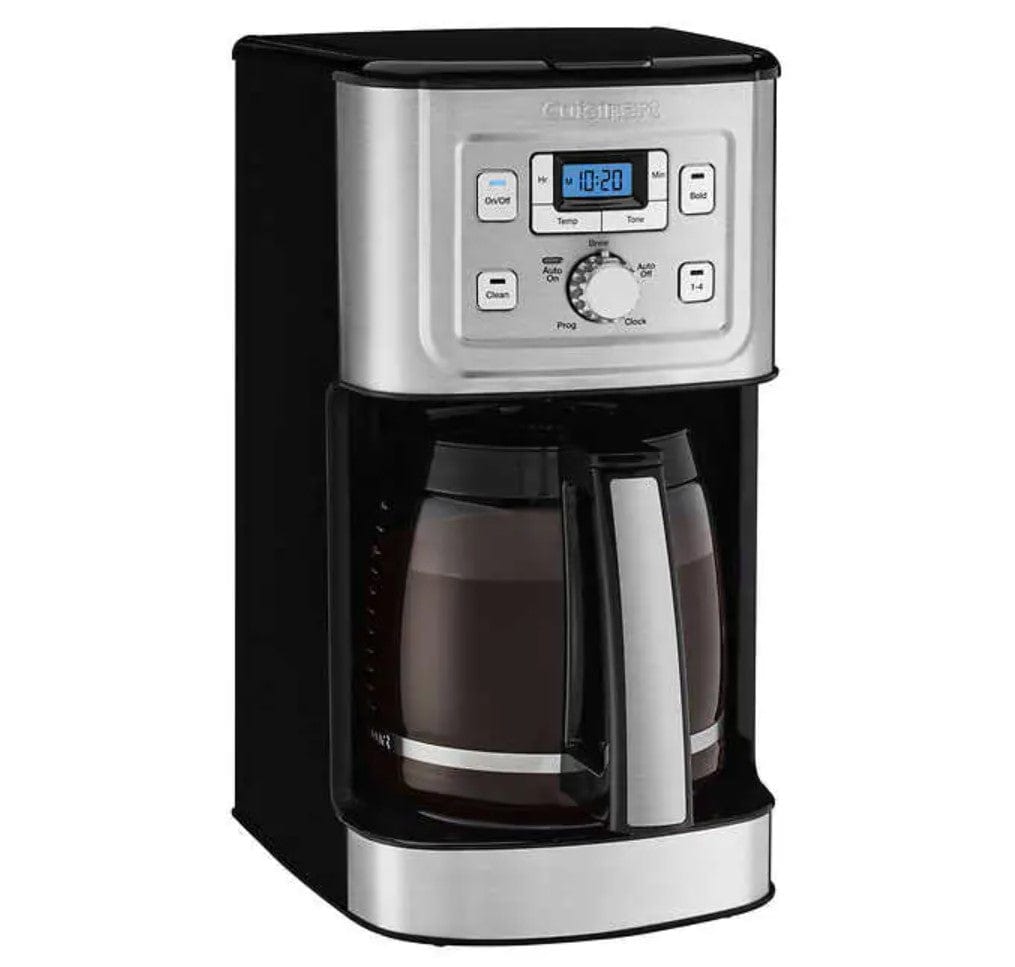 Cuisinart SS-GB1FR Coffee Center Grind and Brew Plus, Built-in Coffee Grinder Coffeemaker - Silver - Certified Refurbished