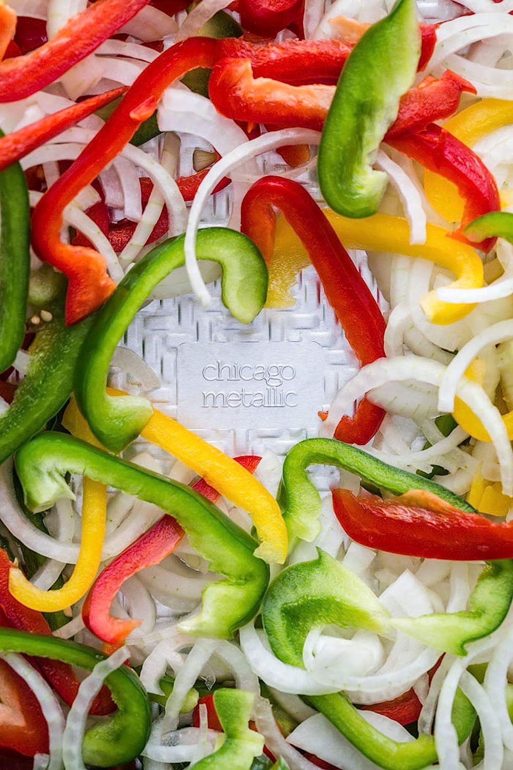 Chicago Metallic 13"x18" Uncoated Textured Aluminum Large Cookie/Baking Sheet, Silver