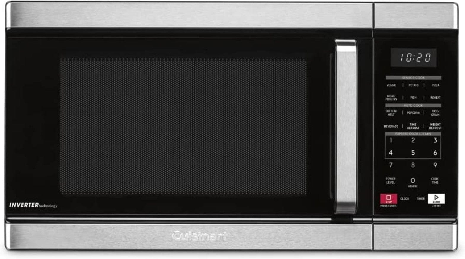 Cuisinart Stainless Steel Humidity Sensor Microwave Oven - Certified Refurbished
