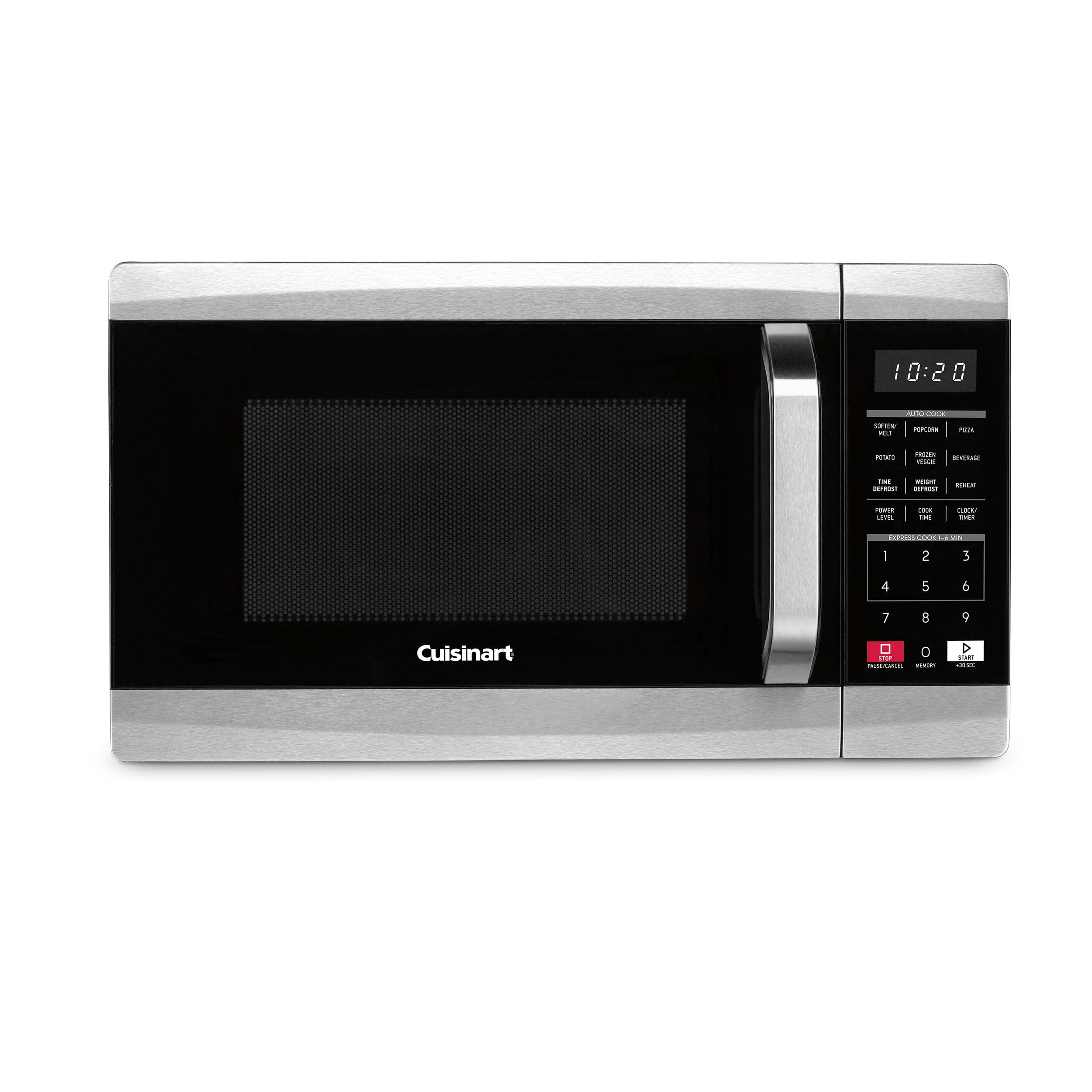Cuisinart Stainless Steel Microwave Oven, Black Stainless - Certified Refurbished