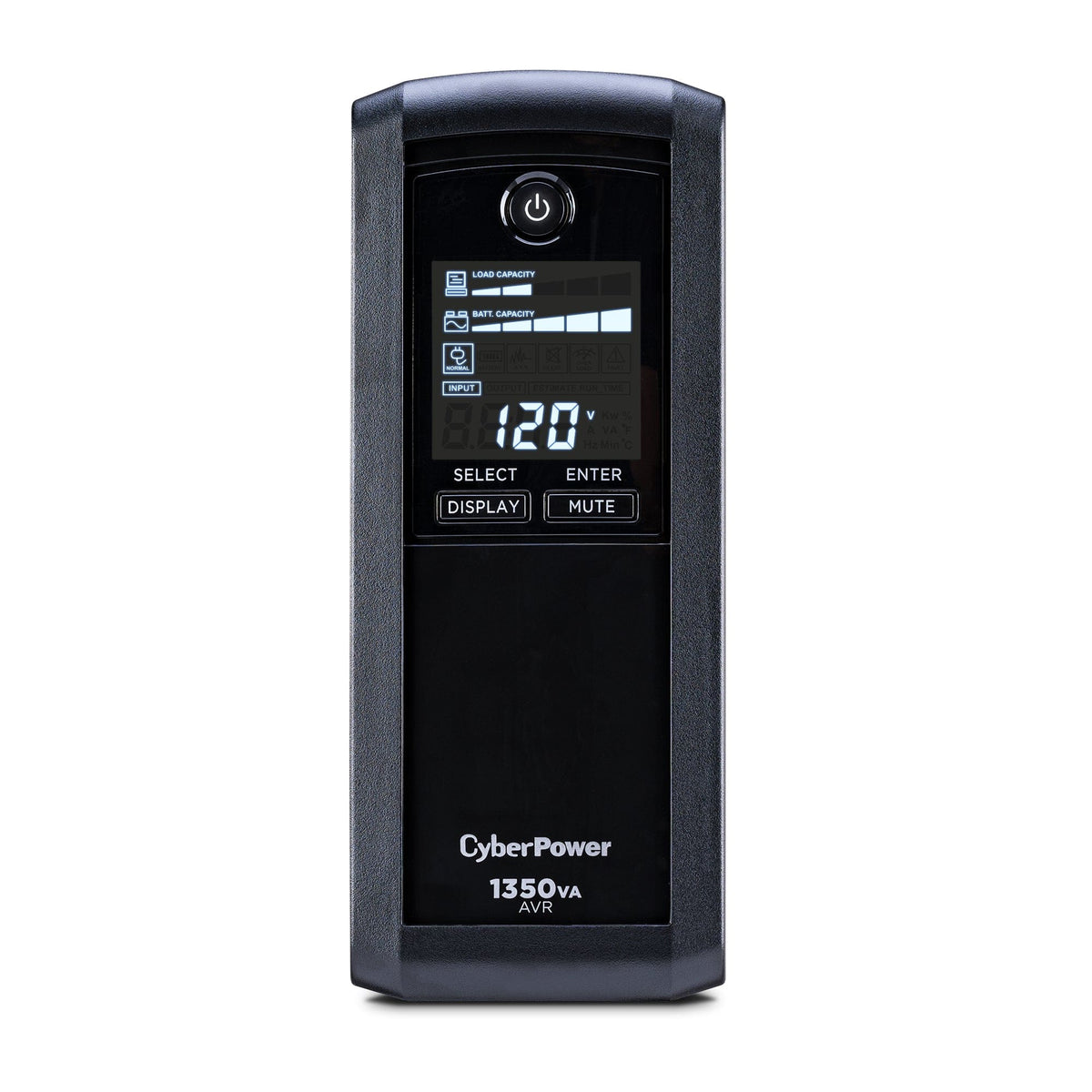 CyberPower CP1350AVRLCD Intelligent LCD UPS System - New Battery Certified Refurbished
