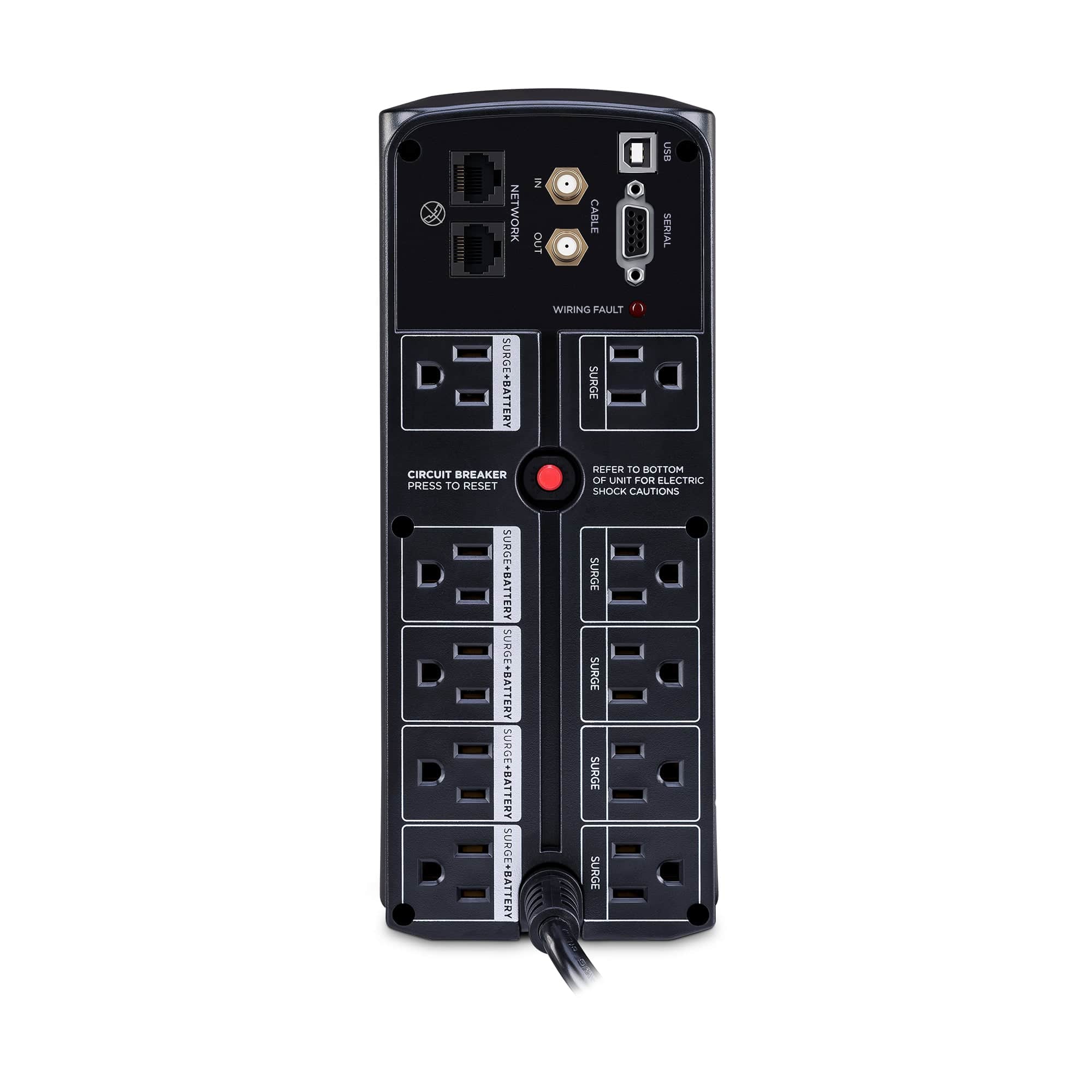 CyberPower CP1350AVRLCD Intelligent LCD UPS System - New Battery Certified Refurbished