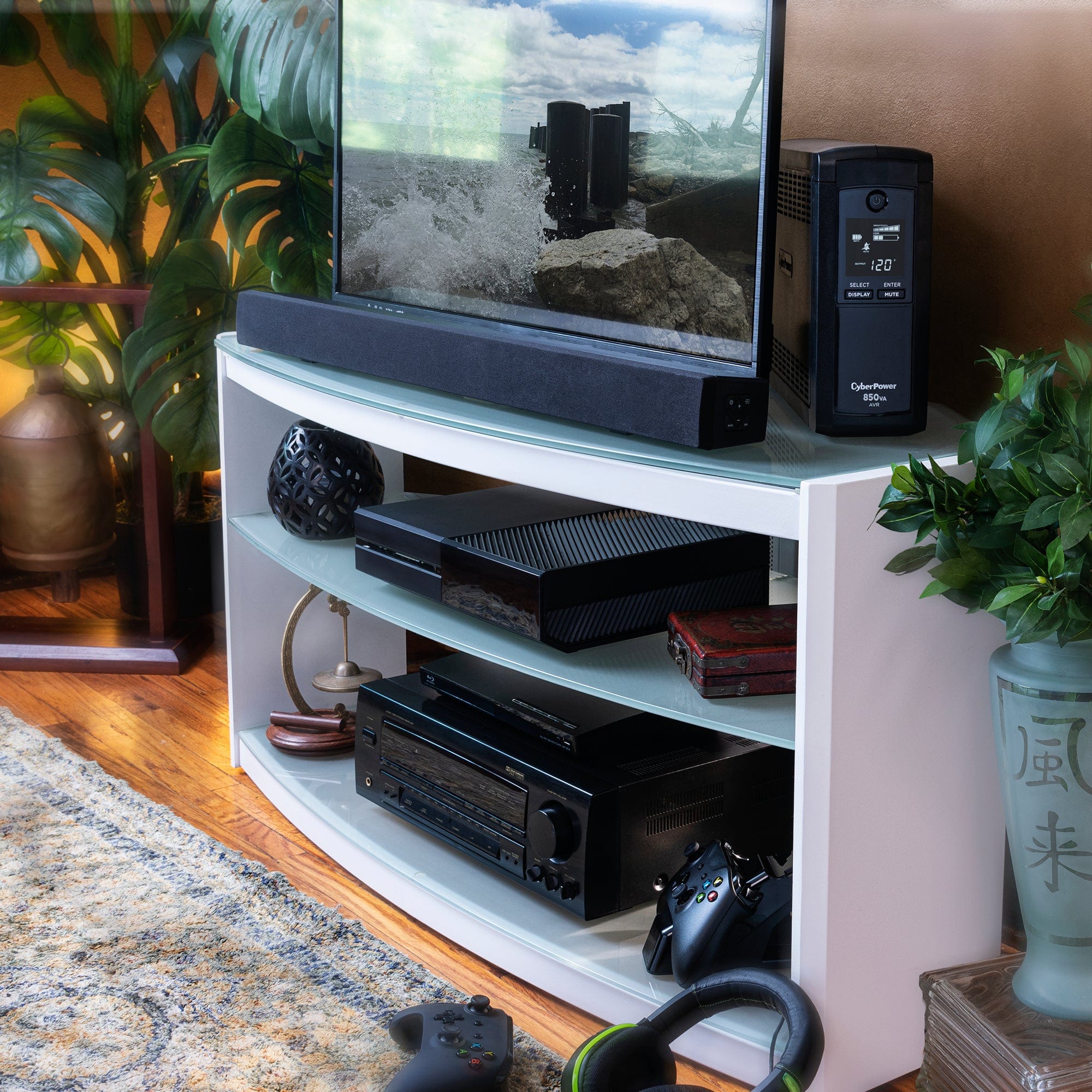 CyberPower 850 VA 510 Watts 9 Outlets UPS - Certified Refurbished