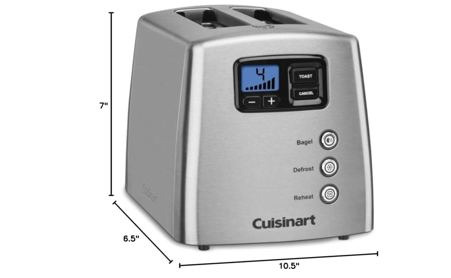 Cuisinart 2-Slice Touch-to-Toast Leverless Toaster - Certified Refurbished