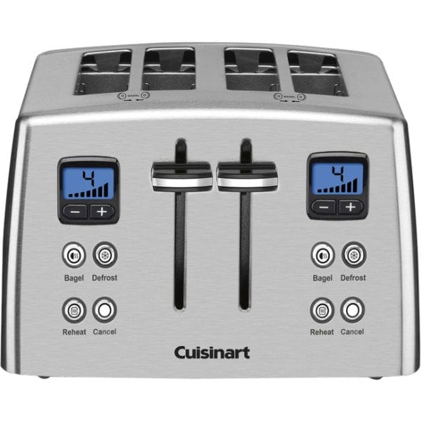 Cuisinart 4-Slice Metal Toaster, 7 Shade Settings - Certified Refurbished