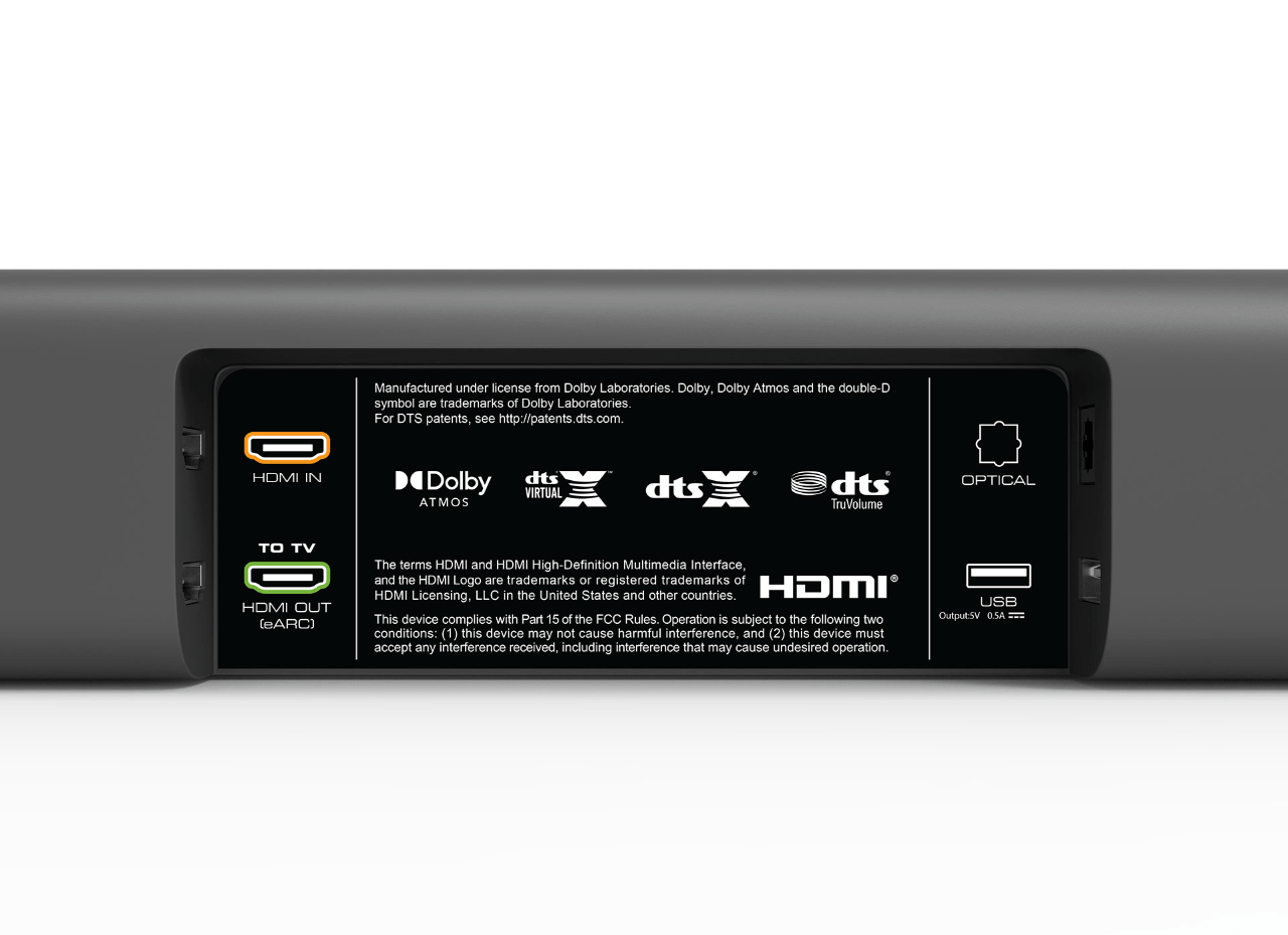 Vizio 36" M-Series 5.1 Home Theater Sound Bar with Dolby Atmos and DTS:X, Black