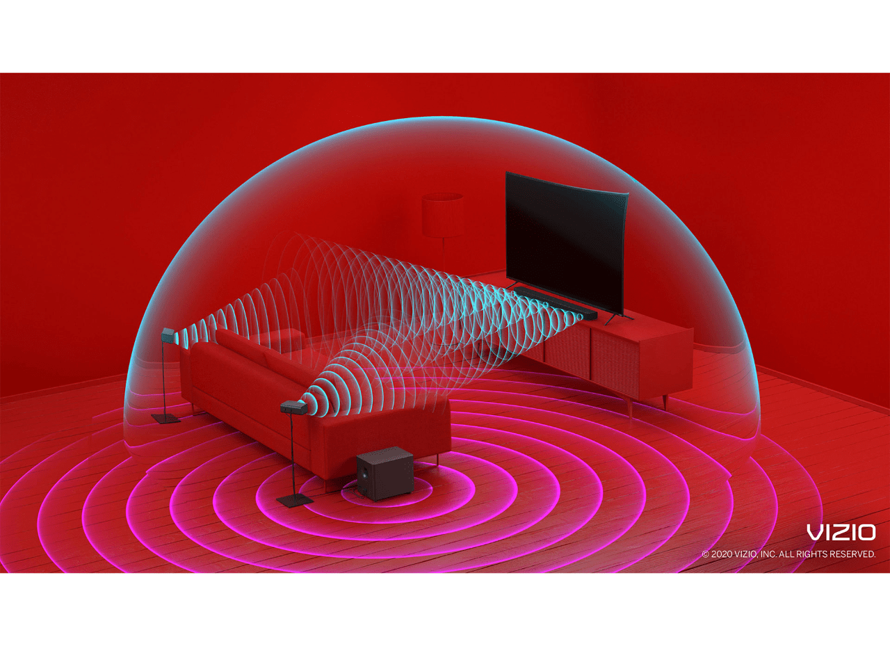 Vizio 36" M-Series 5.1 Home Theater Sound Bar with Dolby Atmos and DTS:X, Black