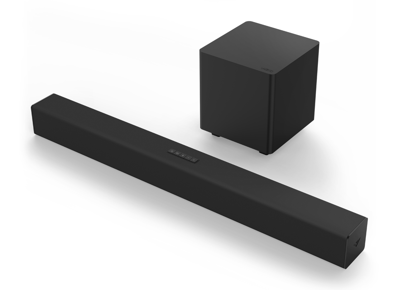 Vizio 32" 2.1 Home Theater Sound Bar with DTS Virtual:X, Wireless Subwoofer, Bluetooth, Voice Assistant Compatible, Black